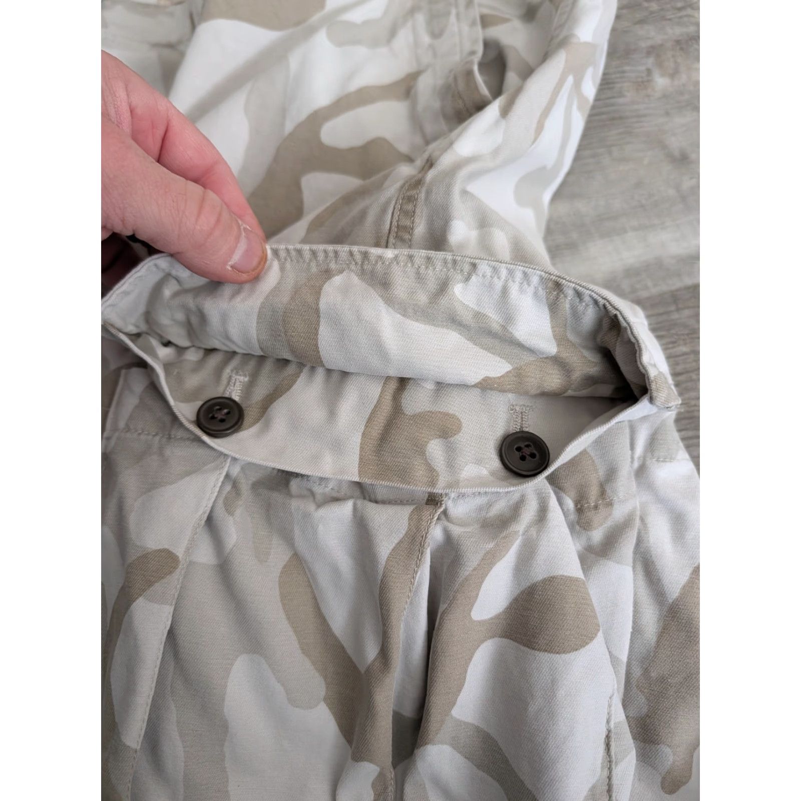 Chaps Chaps Denim Camouflage Cargo Shorts Men 38x10 Workwear EUC Size US 38 / EU 54 - 4 Thumbnail