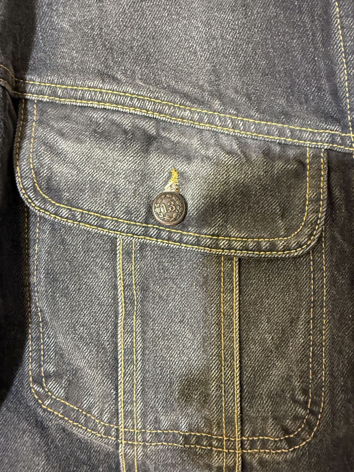R13 R13 OVERSIZED CROPPED TRUCKER Size S / US 4 / IT 40 - 3 Thumbnail