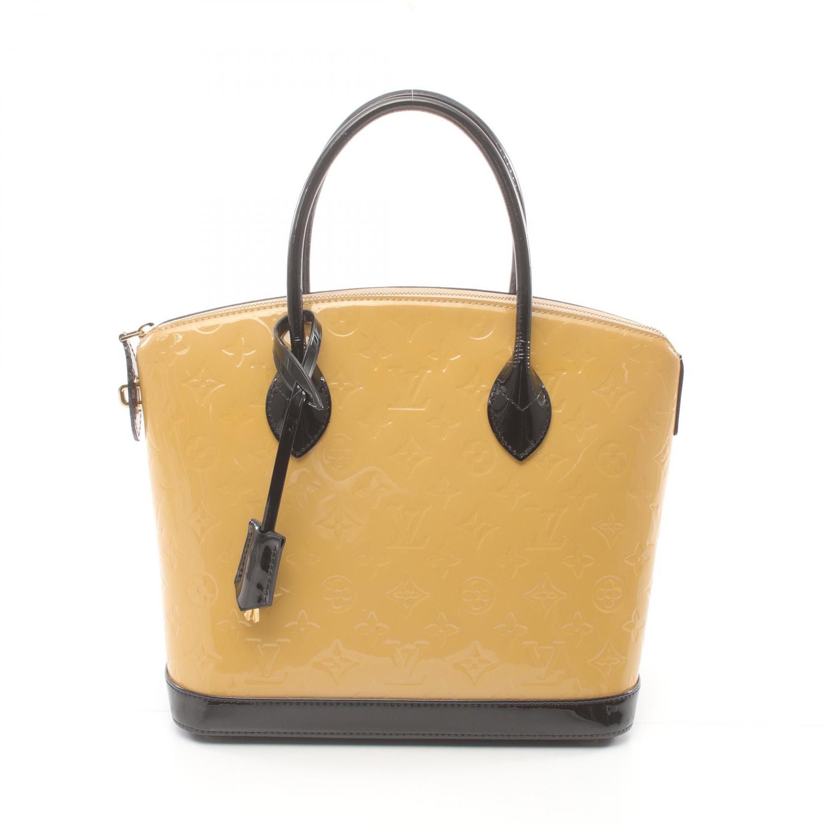 Louis Vuitton Louis Vuitton Monogram Vernis Lockit PM Leather Handbag M90251 in Excellent Condition Size ONE SIZE - 1 Thumbnail