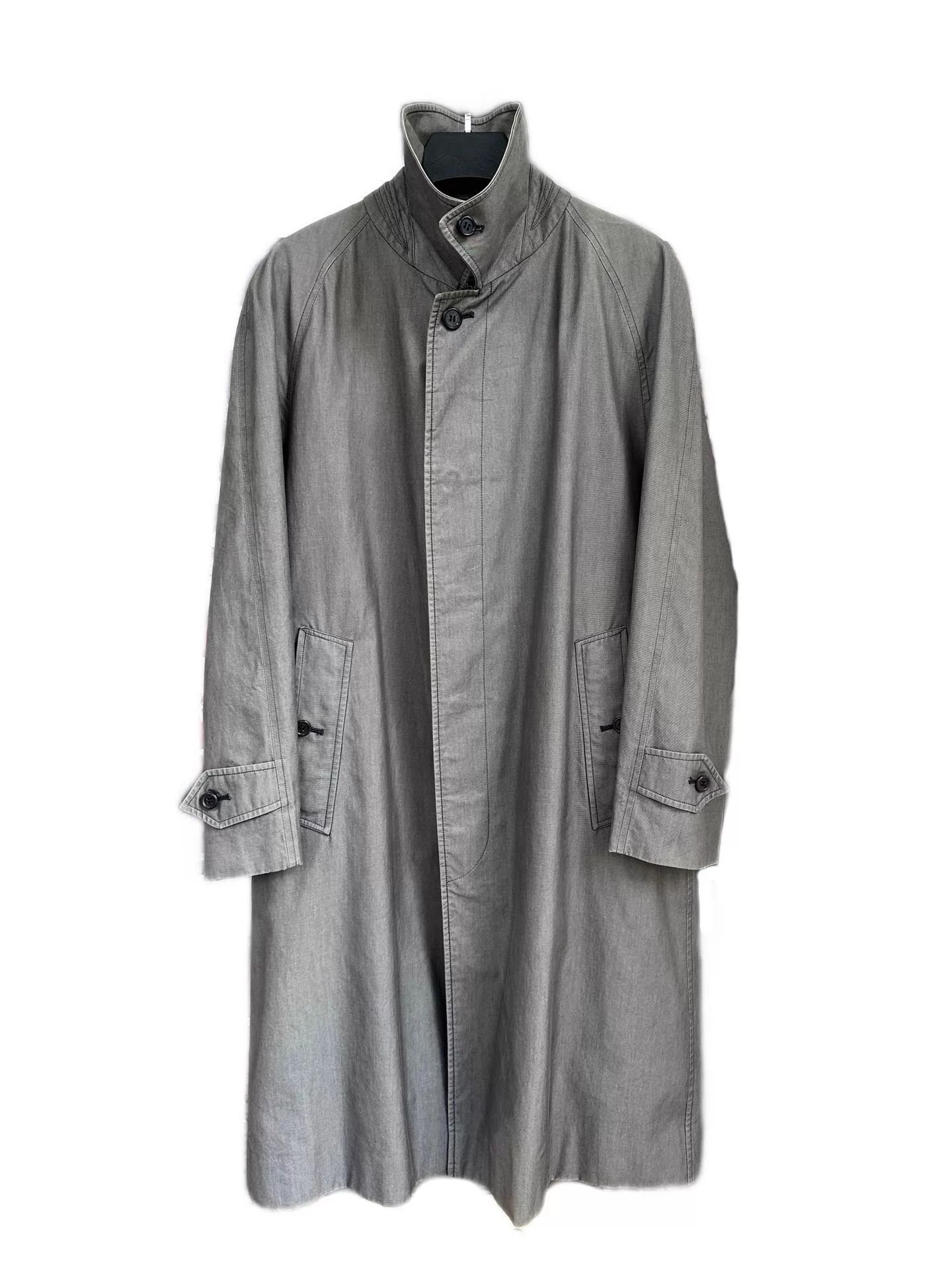 Burberry Burberry 1980s Trench Coat Smoke Gray Size F Size US M / EU 48-50 / 2 - 2 Thumbnail