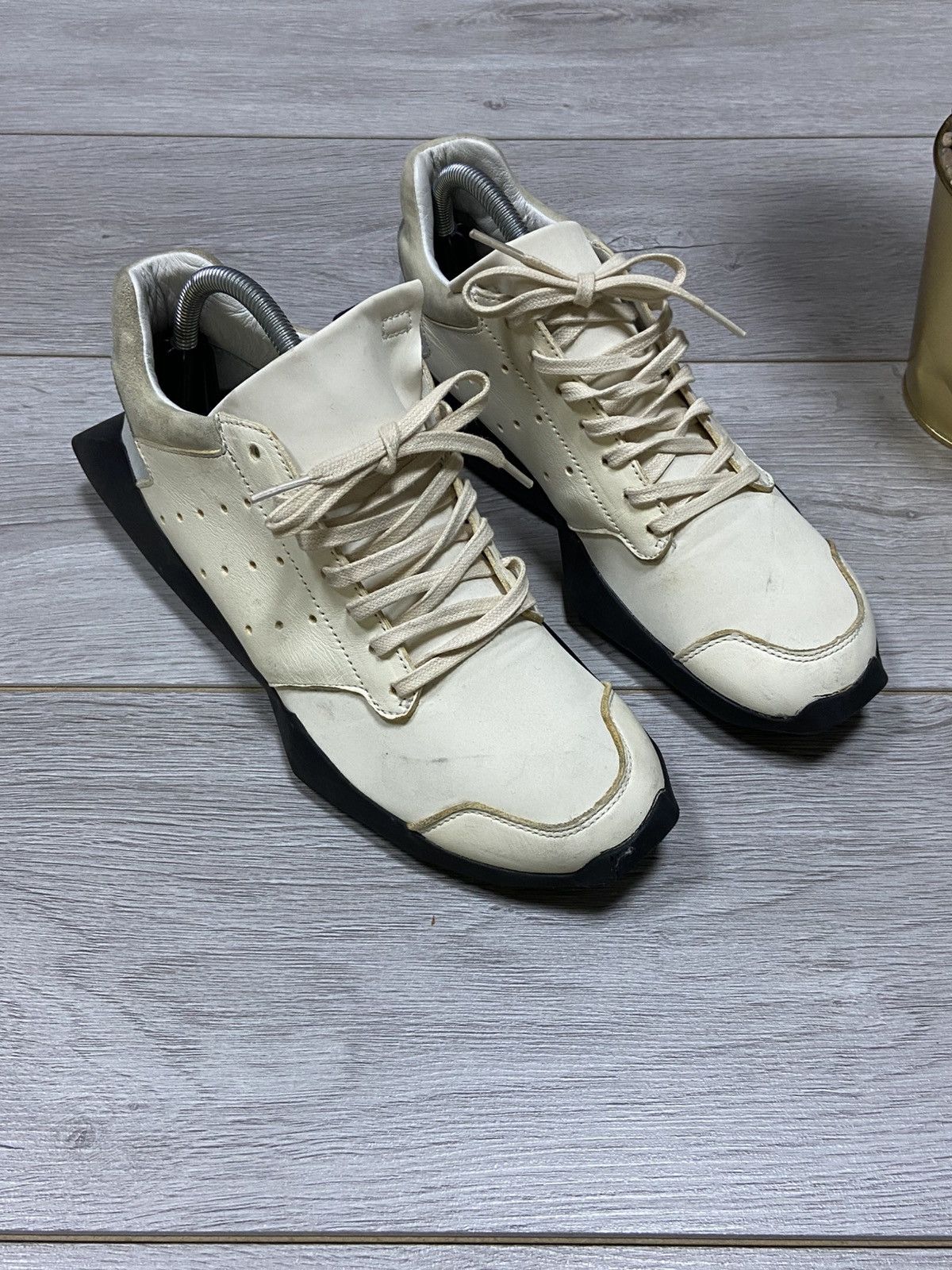 Rick Owens Rick Owens Tech Runner adidas Size US 7.5 / EU 40-41 - 2 Thumbnail
