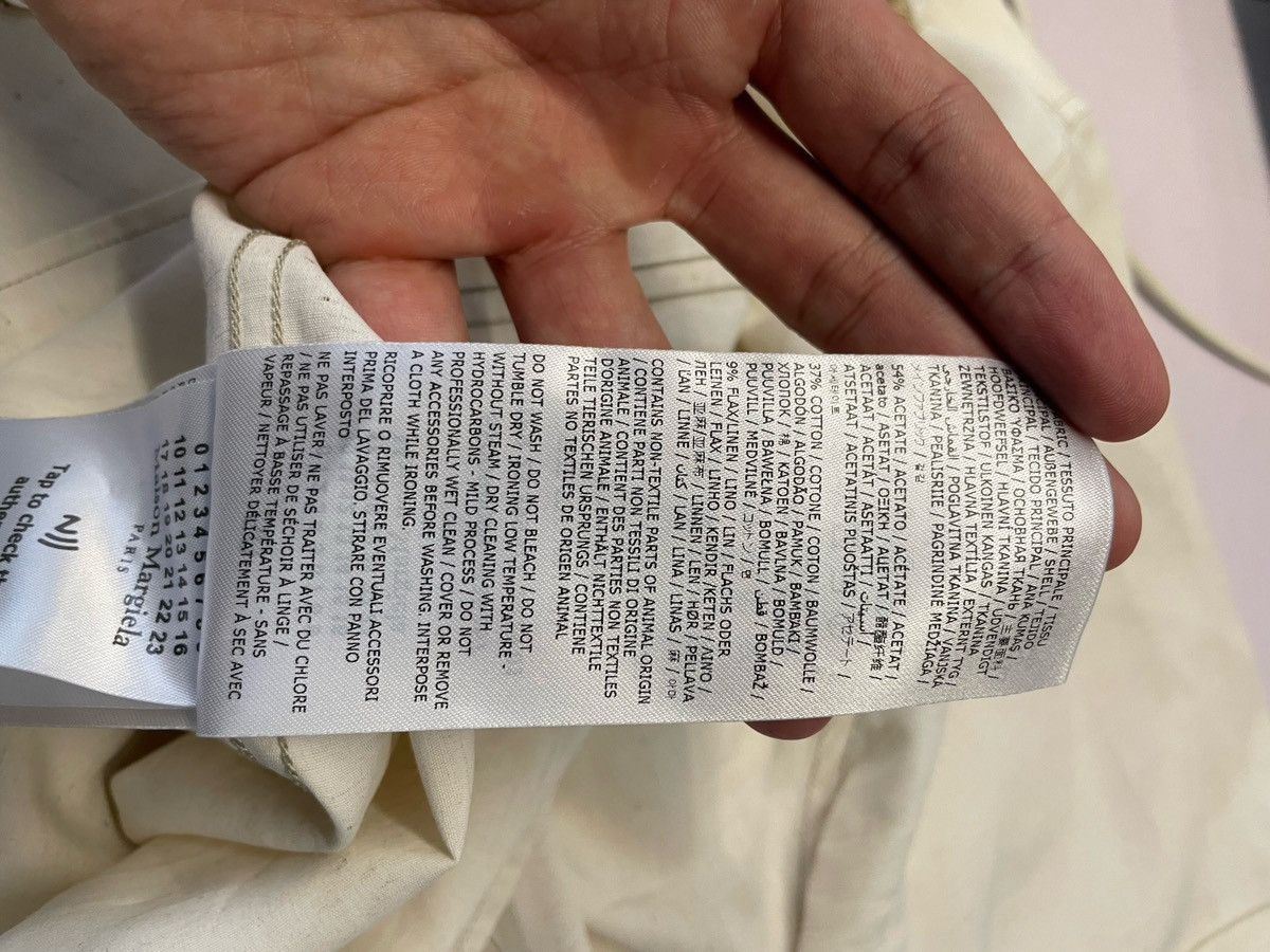 Maison Margiela Maison Margiela Button-Up Short-Sleeves Shirt Size US L / EU 52-54 / 3 - 13 Thumbnail