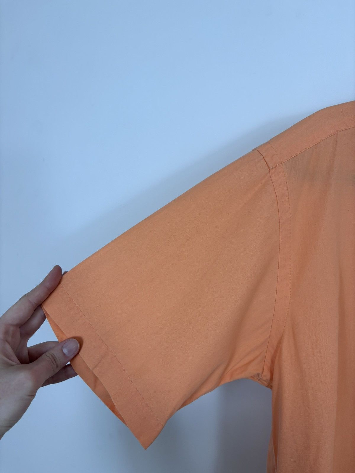 Ralph Lauren Ralph Lauren Vintage Men’s Blake Orange Short Sleeve Shirt Size US L / EU 52-54 / 3 - 10 Thumbnail