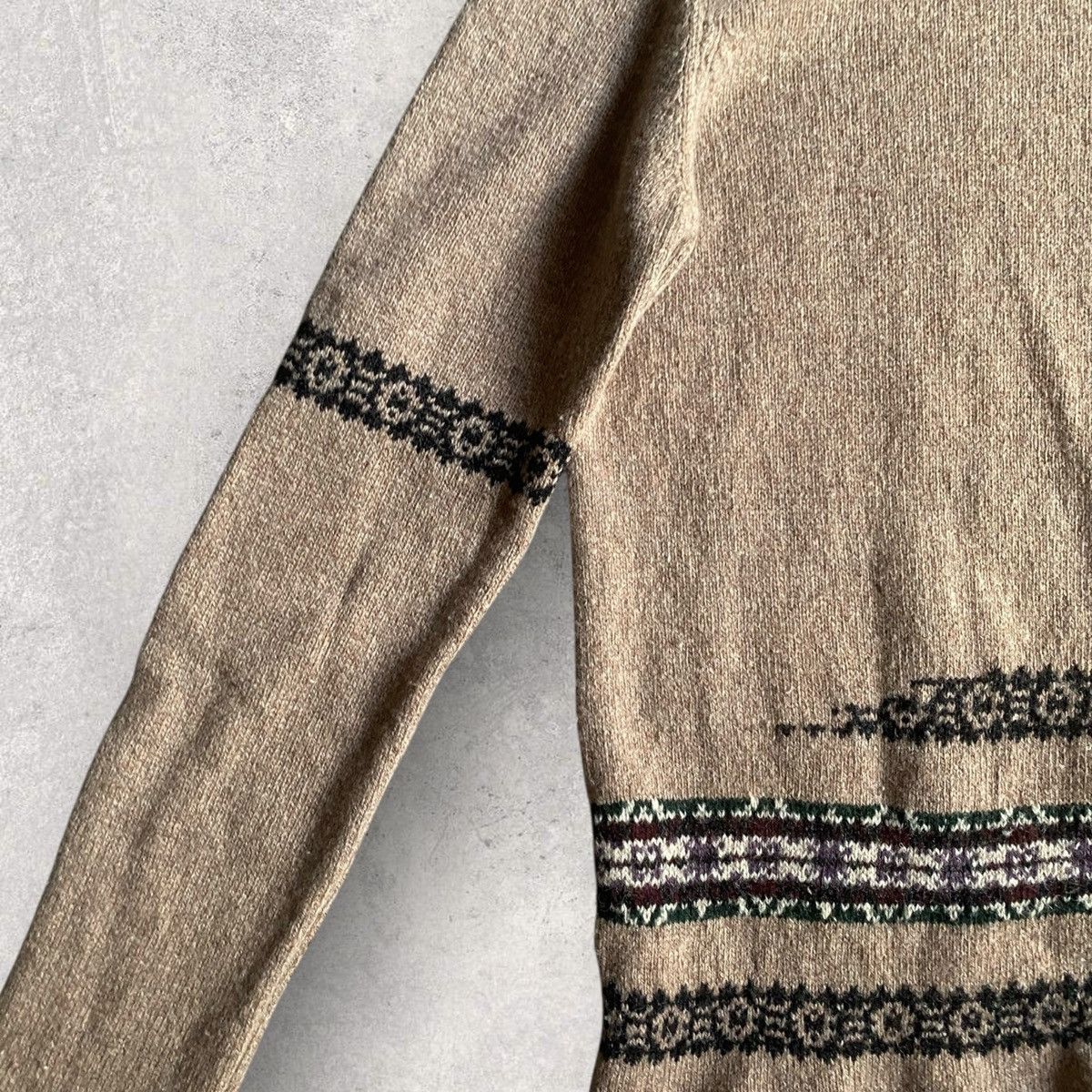 Dries Van Noten Vintage Dries van noten Ethnic Sweater Size US L / EU 52-54 / 3 - 3 Thumbnail