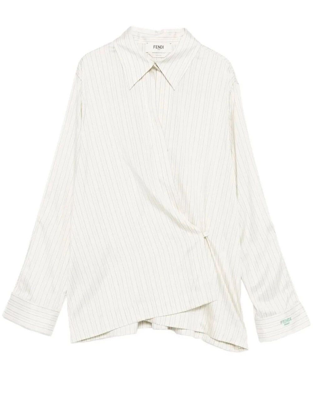Fendi Silk Shirt Size M / US 6-8 / IT 42-44 - 1 Thumbnail