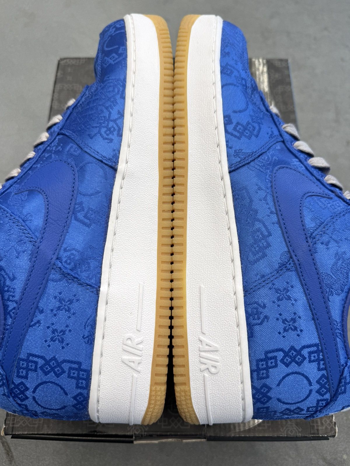Nike 2019 Nike Air Force 1 Low CLOT Blue Silk Size US 10.5 / EU 43-44 - 4 Thumbnail