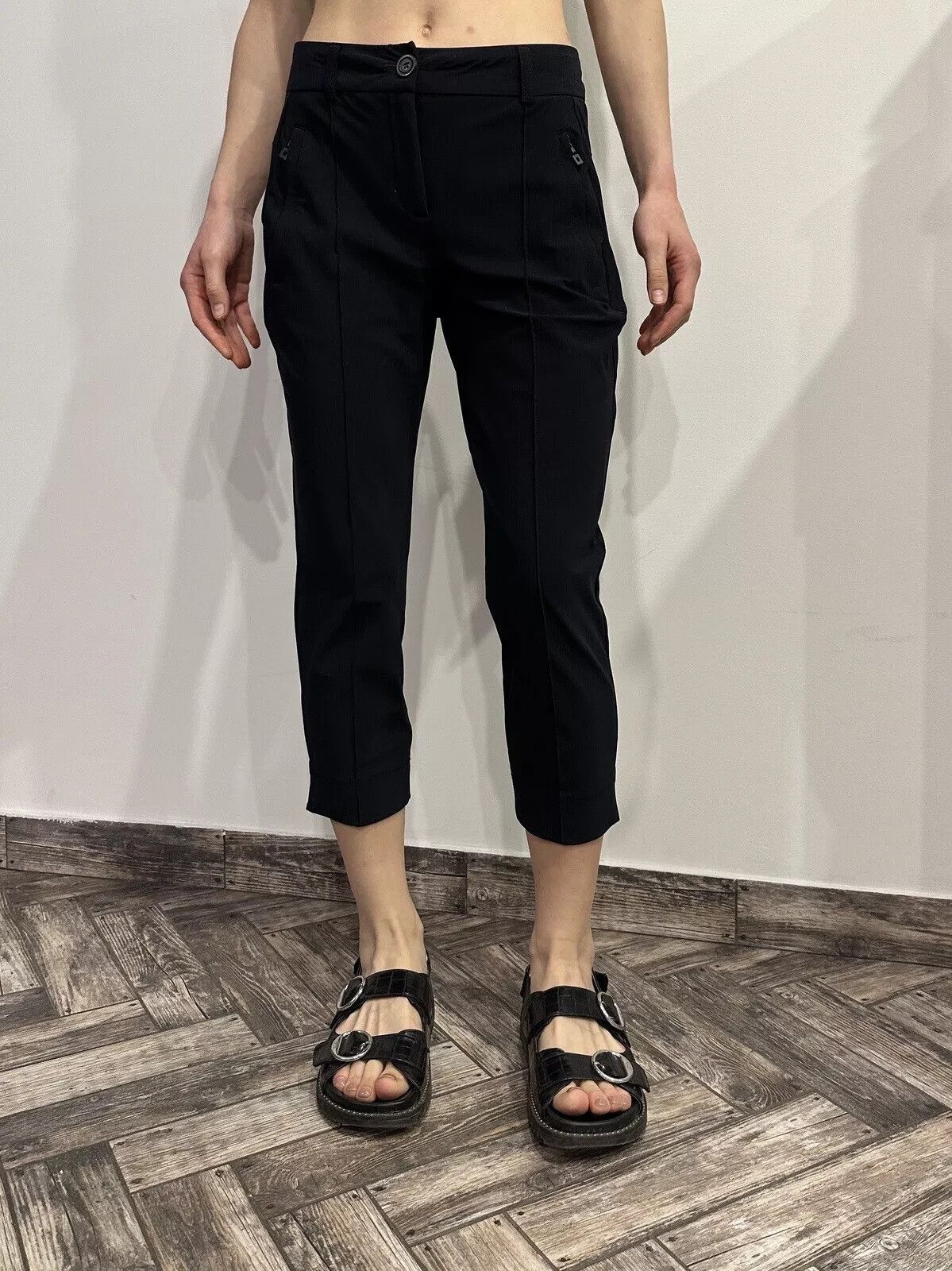 Marithe + Francois Girbaud Marithe Francois Girbaud Womens Cropped Capri Pants y2k Size 27" / US 4 / IT 40 - 1 Thumbnail