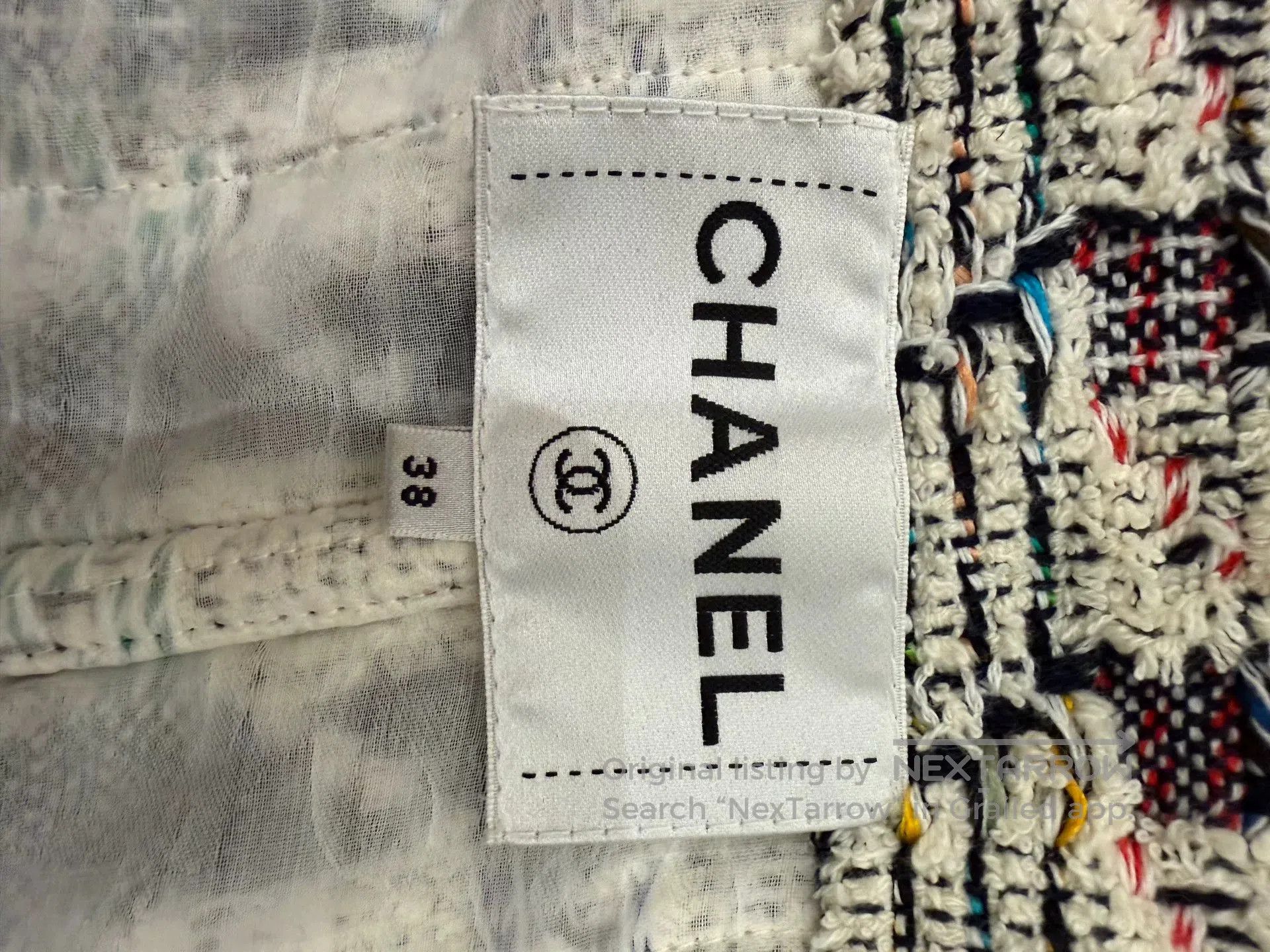 Chanel Chanel 17 Multicolor Woven Coat 38. Size US M / EU 48-50 / 2 - 3 Thumbnail