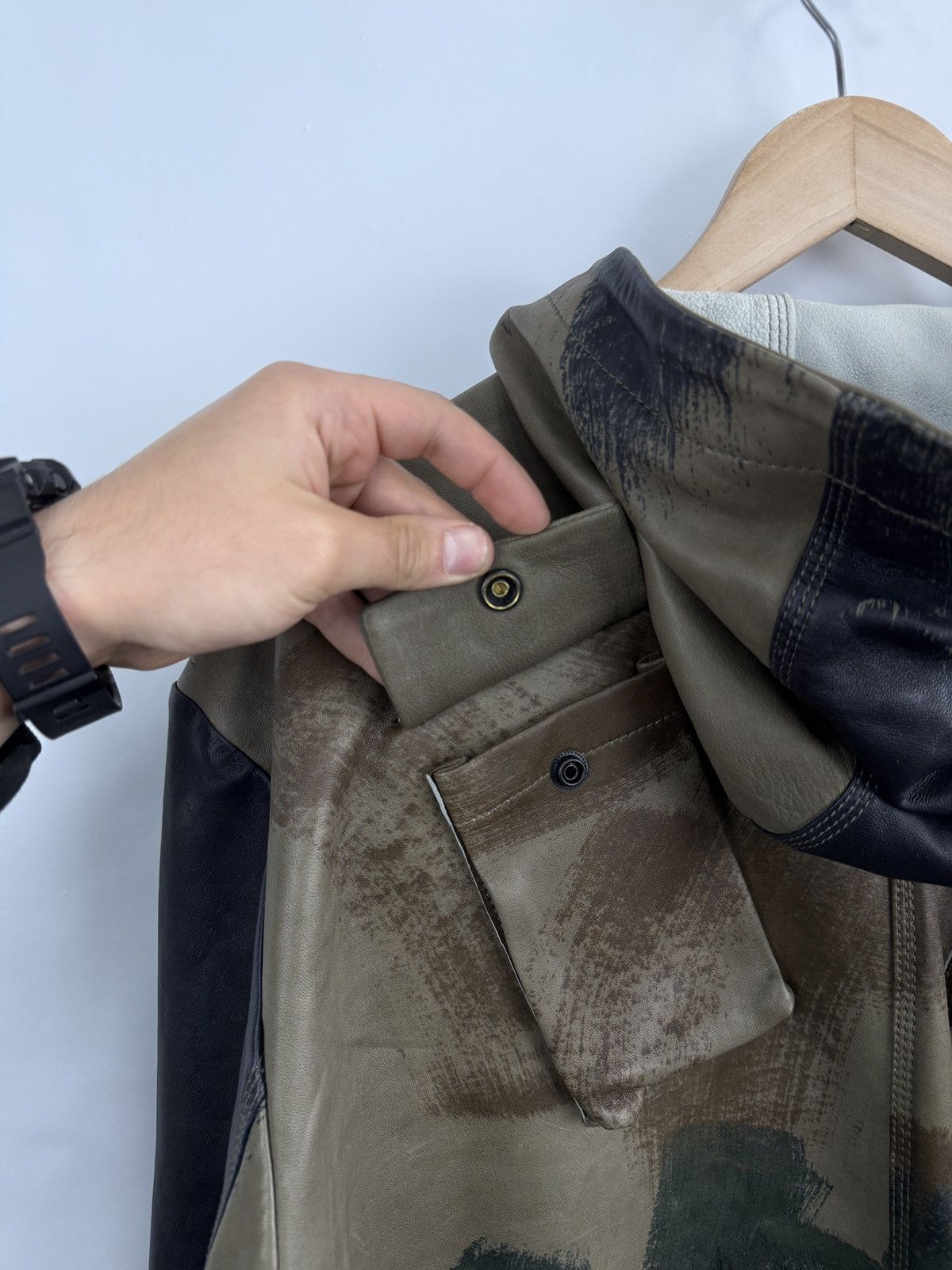 Diesel ❗️NEW 🇺🇸 Diesel J-Grant Sheepskin Leather Jacket Rare NWT Size US XXL / EU 58 / 5 - 20 Thumbnail