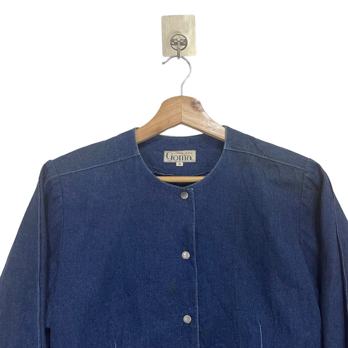 Issey Miyake GOMA DENIM CROPPED JACKET Size S / US 4 / IT 40 - 4 Thumbnail