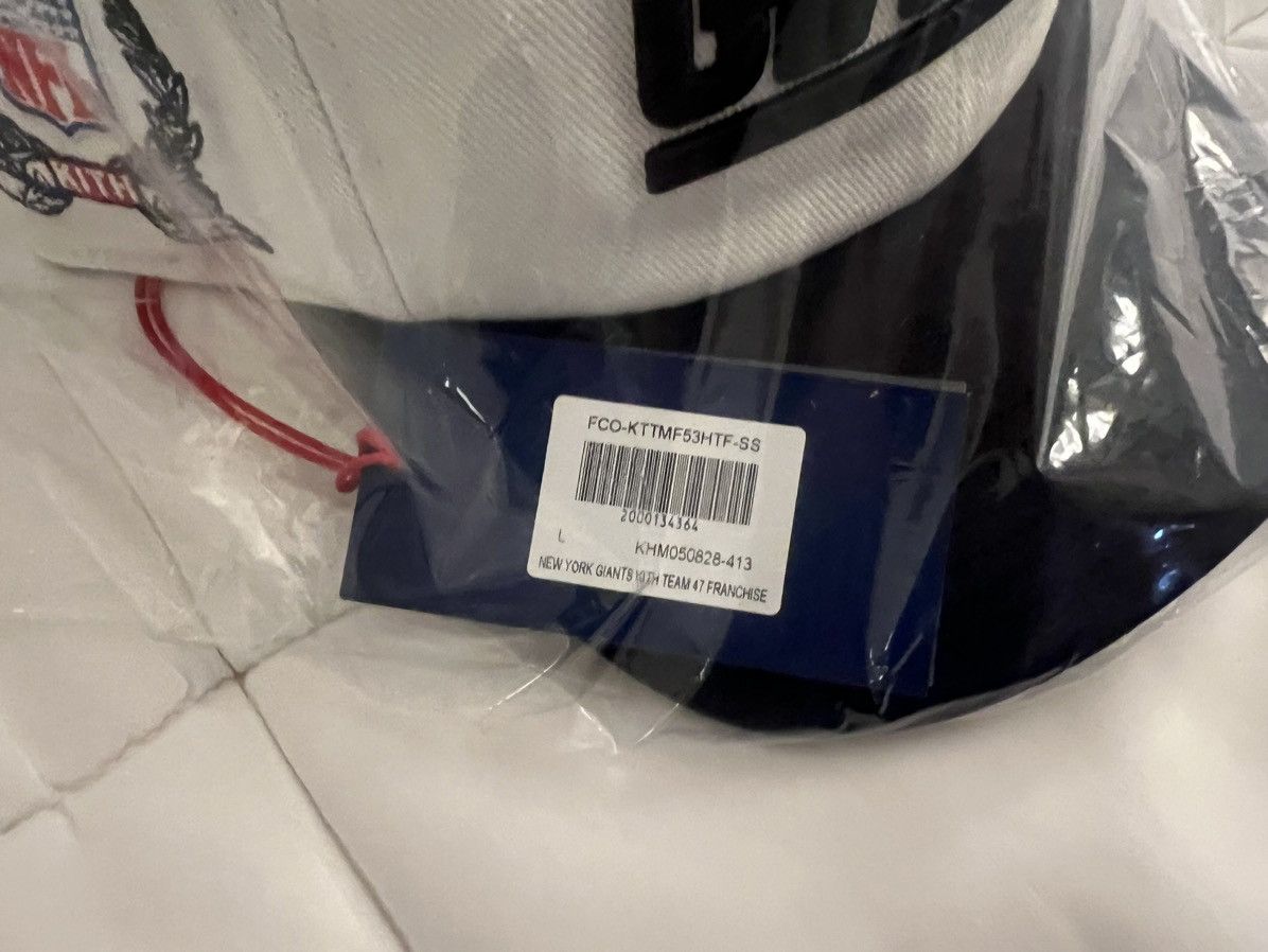 Kith × NFL Kith & '47 for the NFL: Giants Franchise LS Cap in Nocturnal Size ONE SIZE - 8 Thumbnail