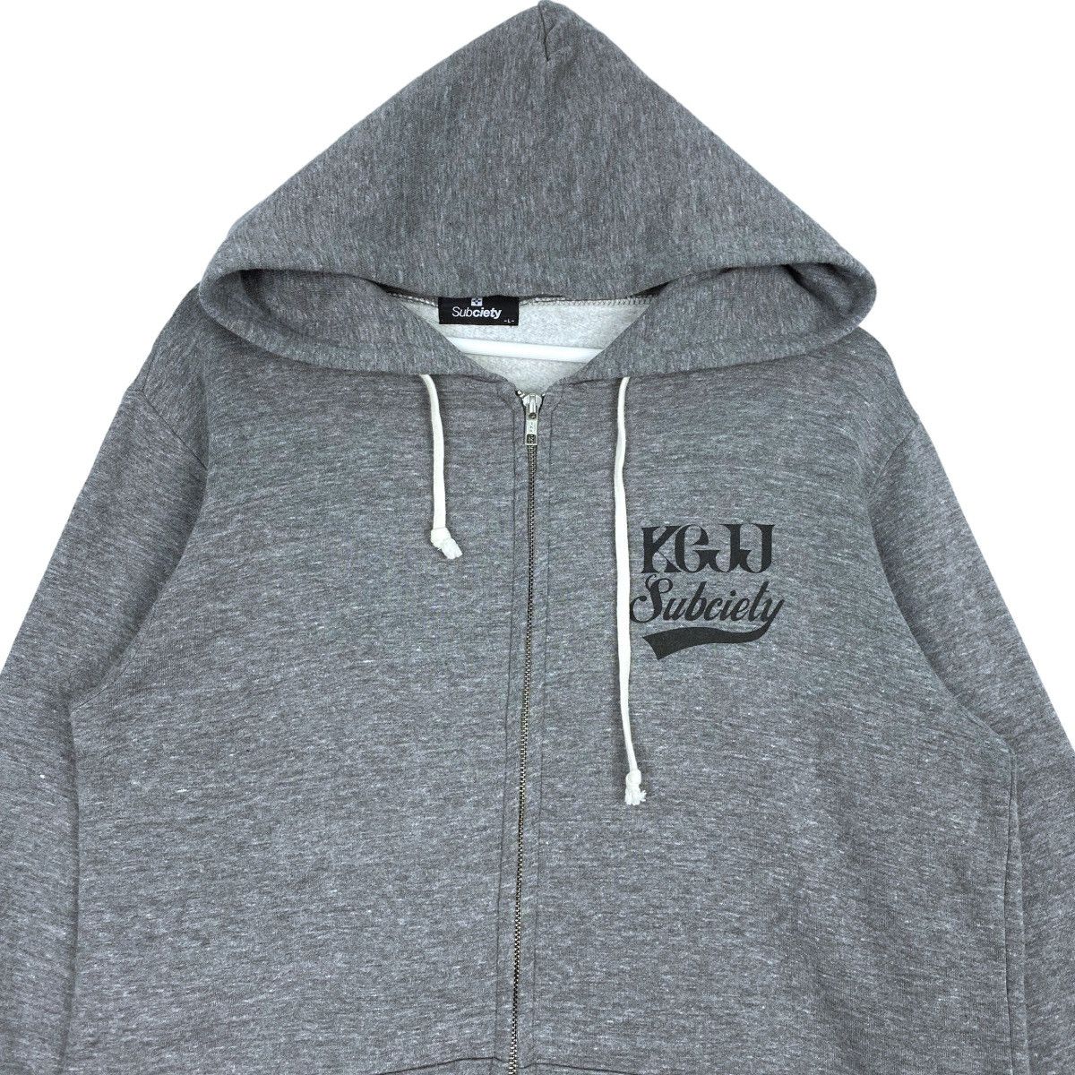 Designer × Vintage Subciety Hoodie Sweatshirt Pullover Jumper Size US L / EU 52-54 / 3 - 2 Thumbnail