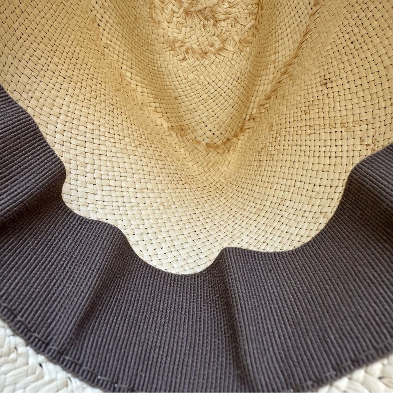 Brunello Cucinelli NEW!!! Brunello Cucinelli straw hat Retail 1450$ Authentic Size ONE SIZE - 5 Thumbnail