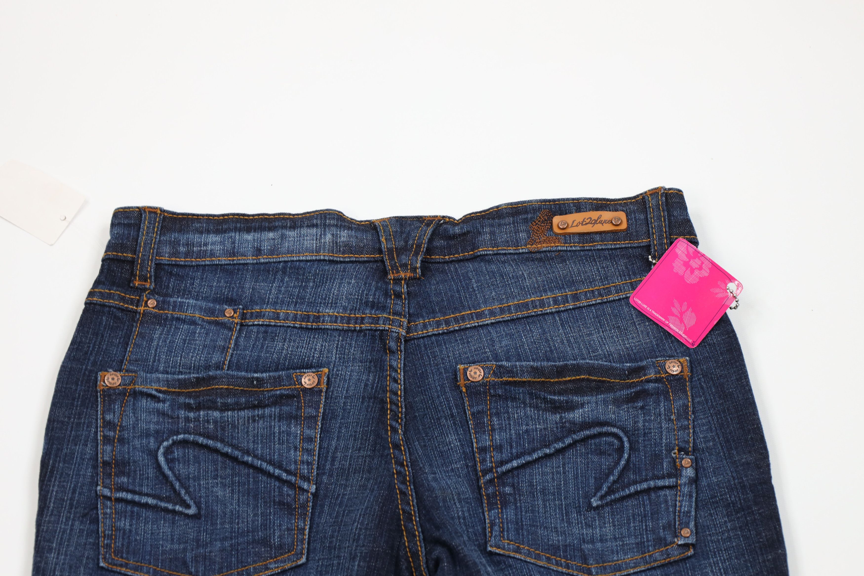 Vintage Deadstock Vintage Y2K Lot 29 Road Runner Flared Jeans Size 27" / US 4 / IT 40 - 9 Thumbnail