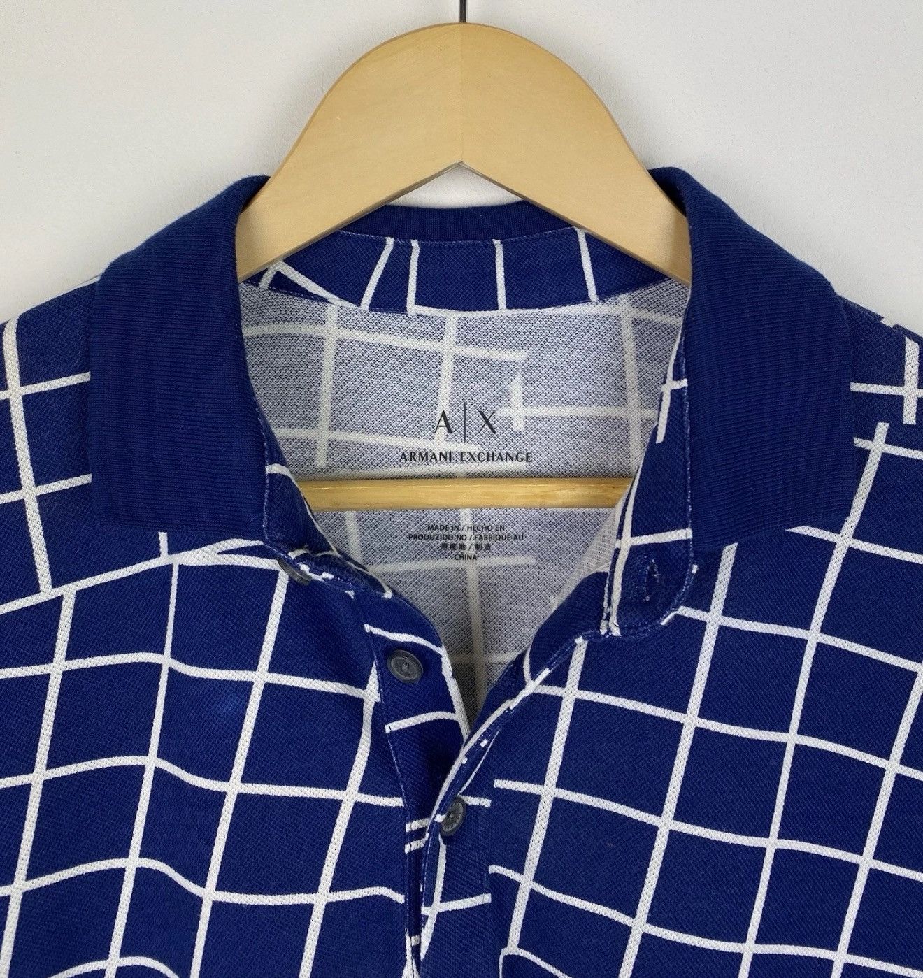 Armani Exchange Armani Exchange Polo Shirt Buttons Up Short Sleeve Top Size US S / EU 44-46 / 1 - 3 Thumbnail