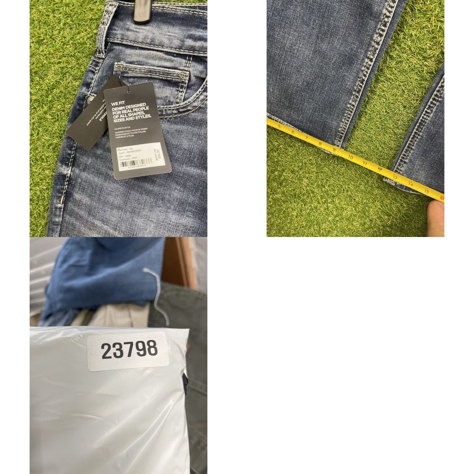 Silver Jeans Co. Silver Jeans Mens Jeans 31x30 Buckle Buckle Buckle Relaxed Straight Dark Wash Denim 5-Pocket Blue NWT Mens Jeans Size US 31 - 8 Thumbnail