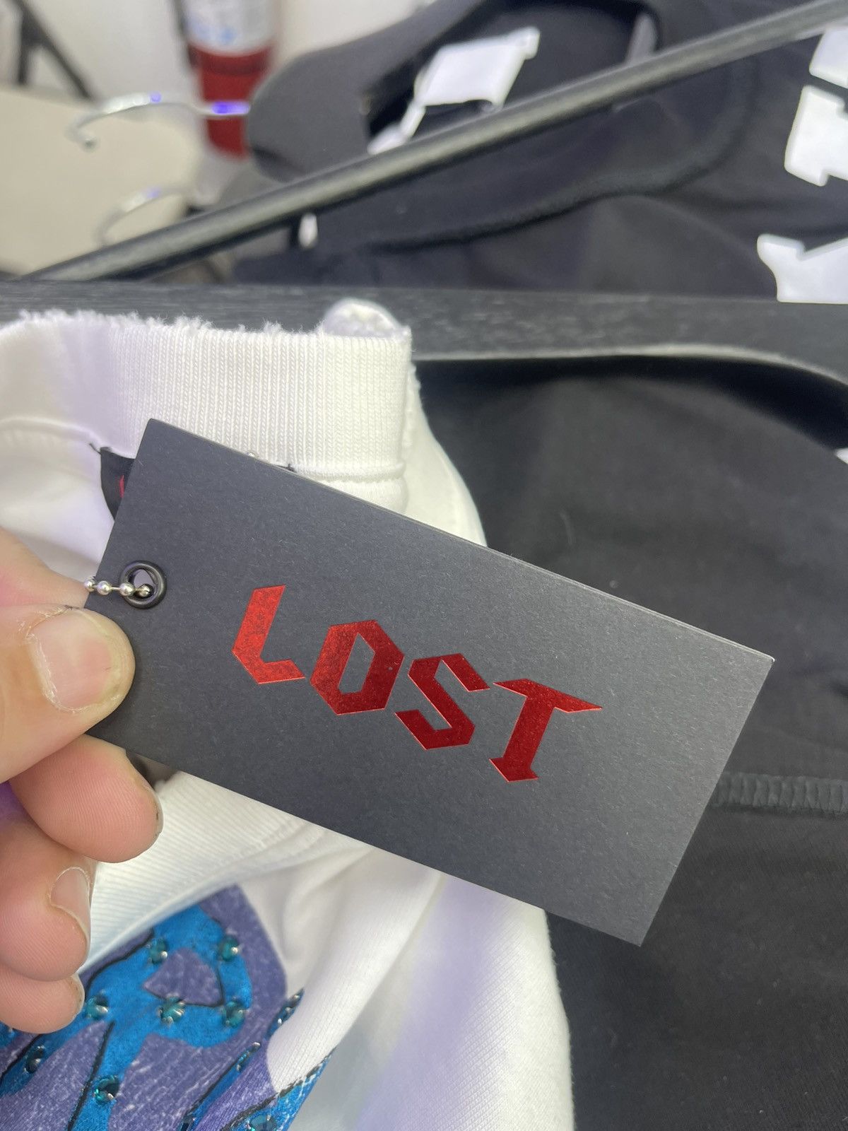 LOST INTRICACY Lost Intricacy long sleeve white/blue Size US S / EU 44-46 / 1 - 4 Thumbnail