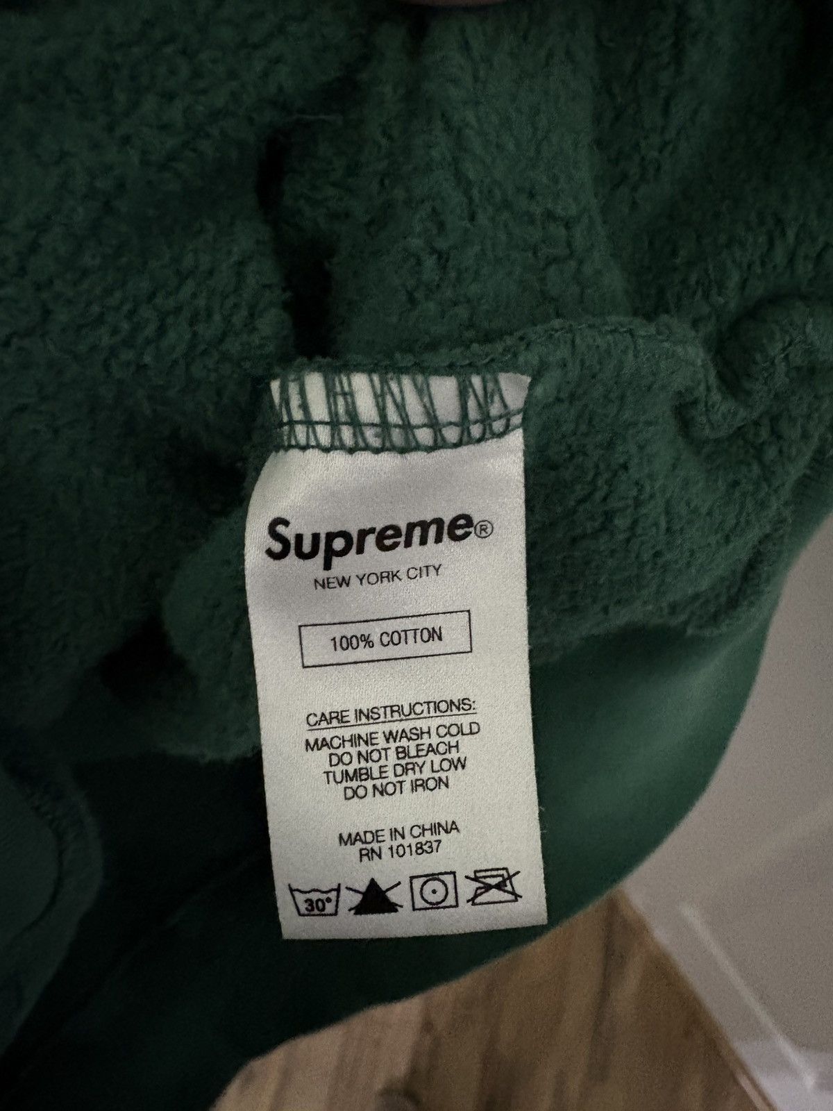 Supreme Supreme Metallic Rib Hooded Sweatshirt Size US M / EU 48-50 / 2 - 8 Thumbnail