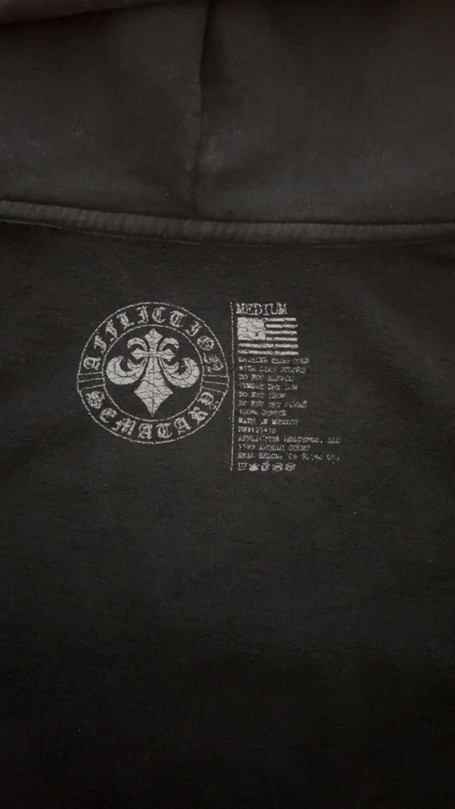 Affliction × Haunted Mound Haunted Mound x Affliction Collab Zip Up Hoodie Size US M / EU 48-50 / 2 - 5 Thumbnail