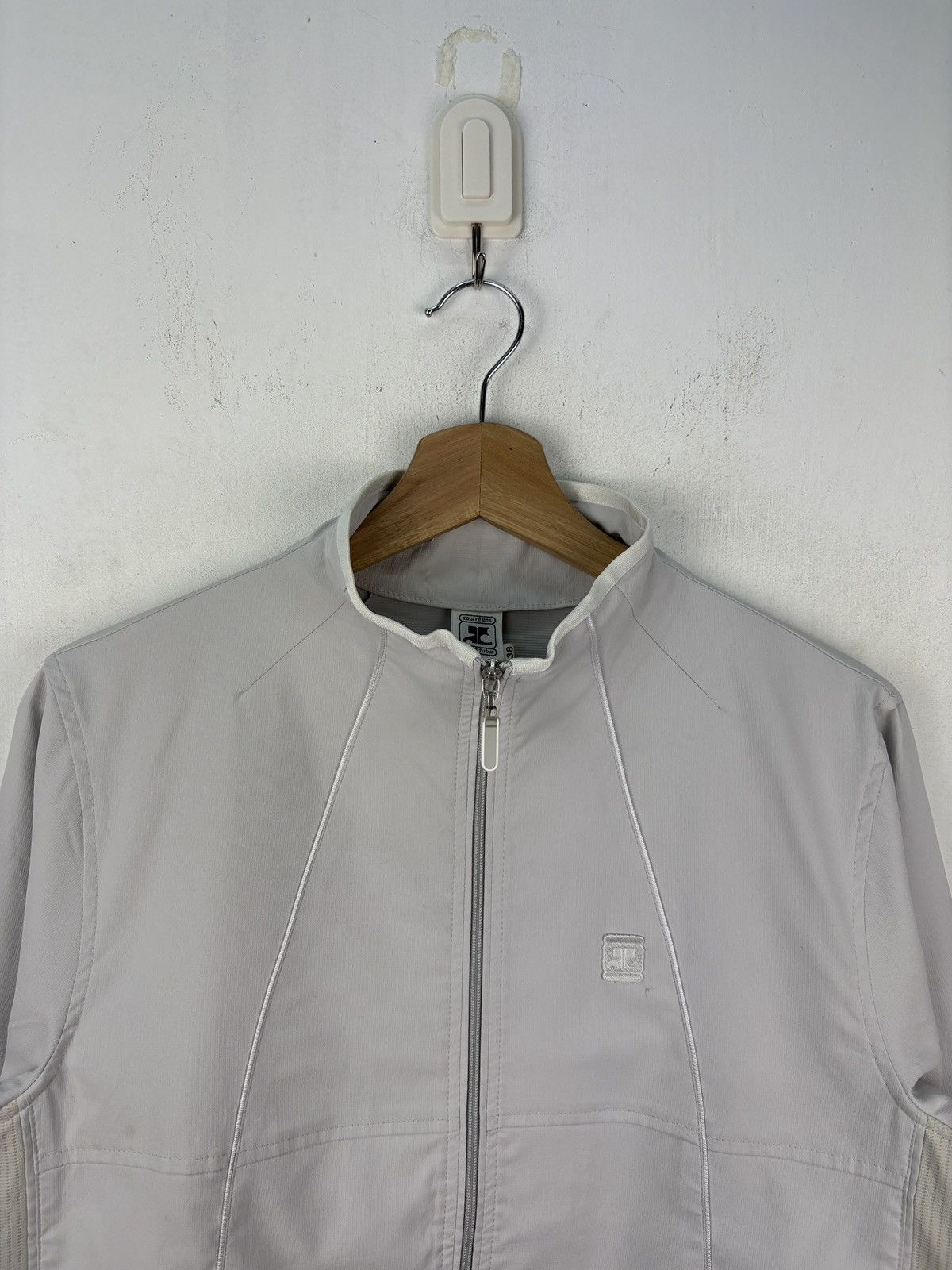 Courreges × Vintage Vintage Courreges Windbreaker Light Jacket size 38 Size US M / EU 48-50 / 2 - 4 Thumbnail