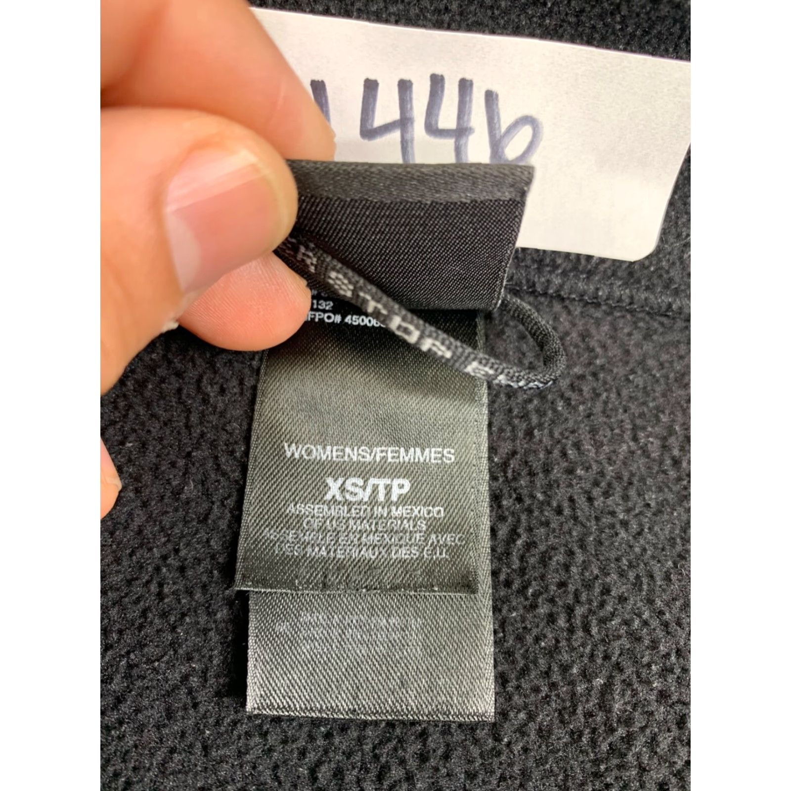 The North Face The North Face Fleece Jacket Womens XS Black Full Zip Casual Outdoor 11446 Size XS / US 0-2 / IT 36-38 - 3 Thumbnail