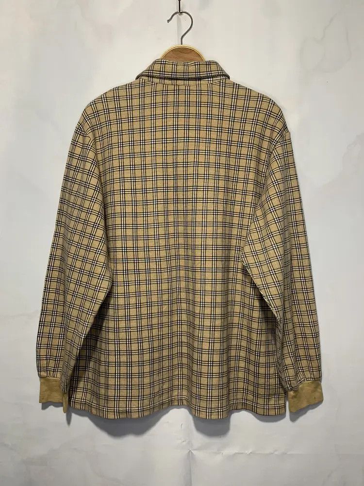 Burberry Burberrys iconic Novacheck L/S polo shirt vintage Size L / US 10 / IT 46 - 6 Thumbnail