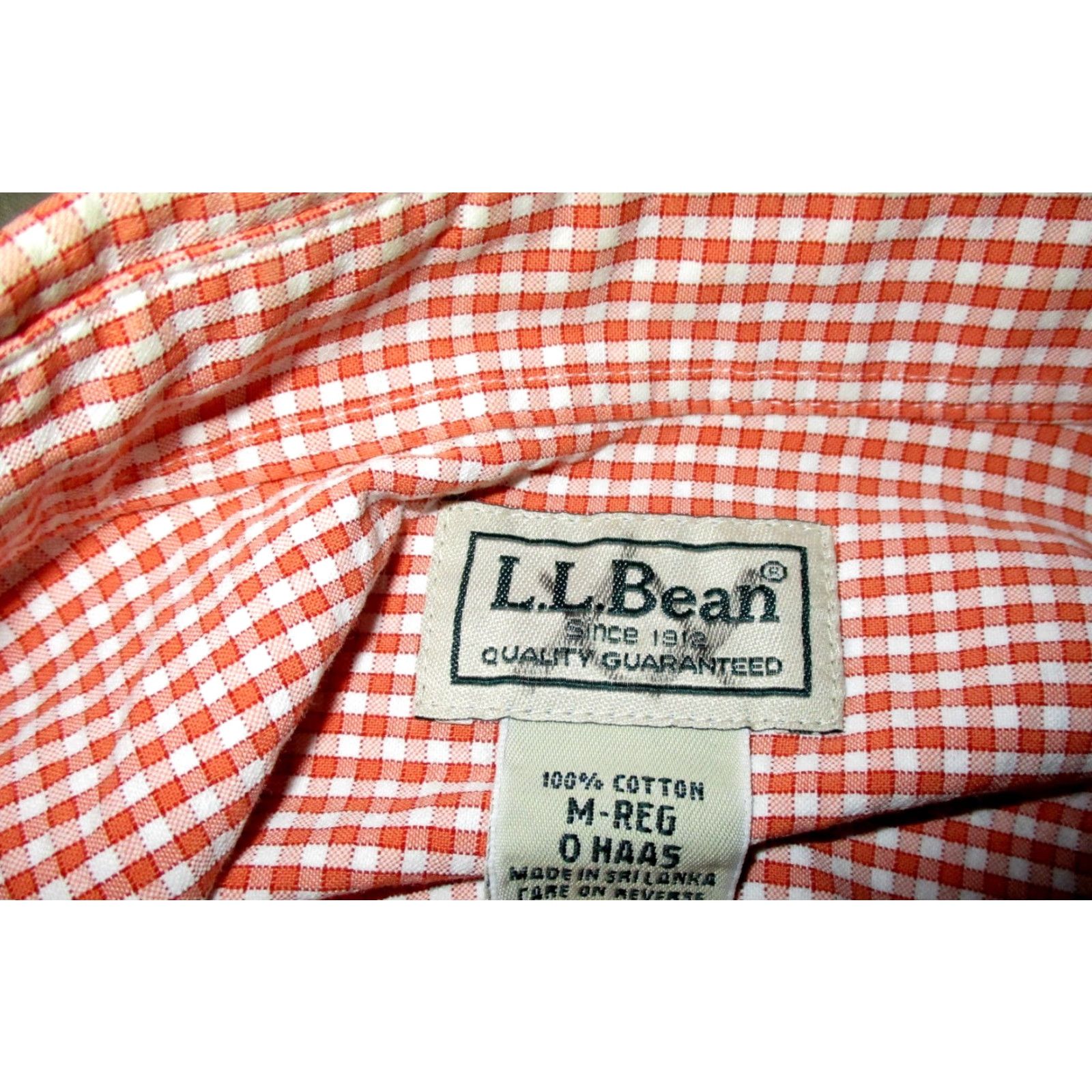 Vintage L.L. BEAN Pink Long Sleeve Button Shirt Men's Size M Reg. Size US M / EU 48-50 / 2 - 6 Thumbnail