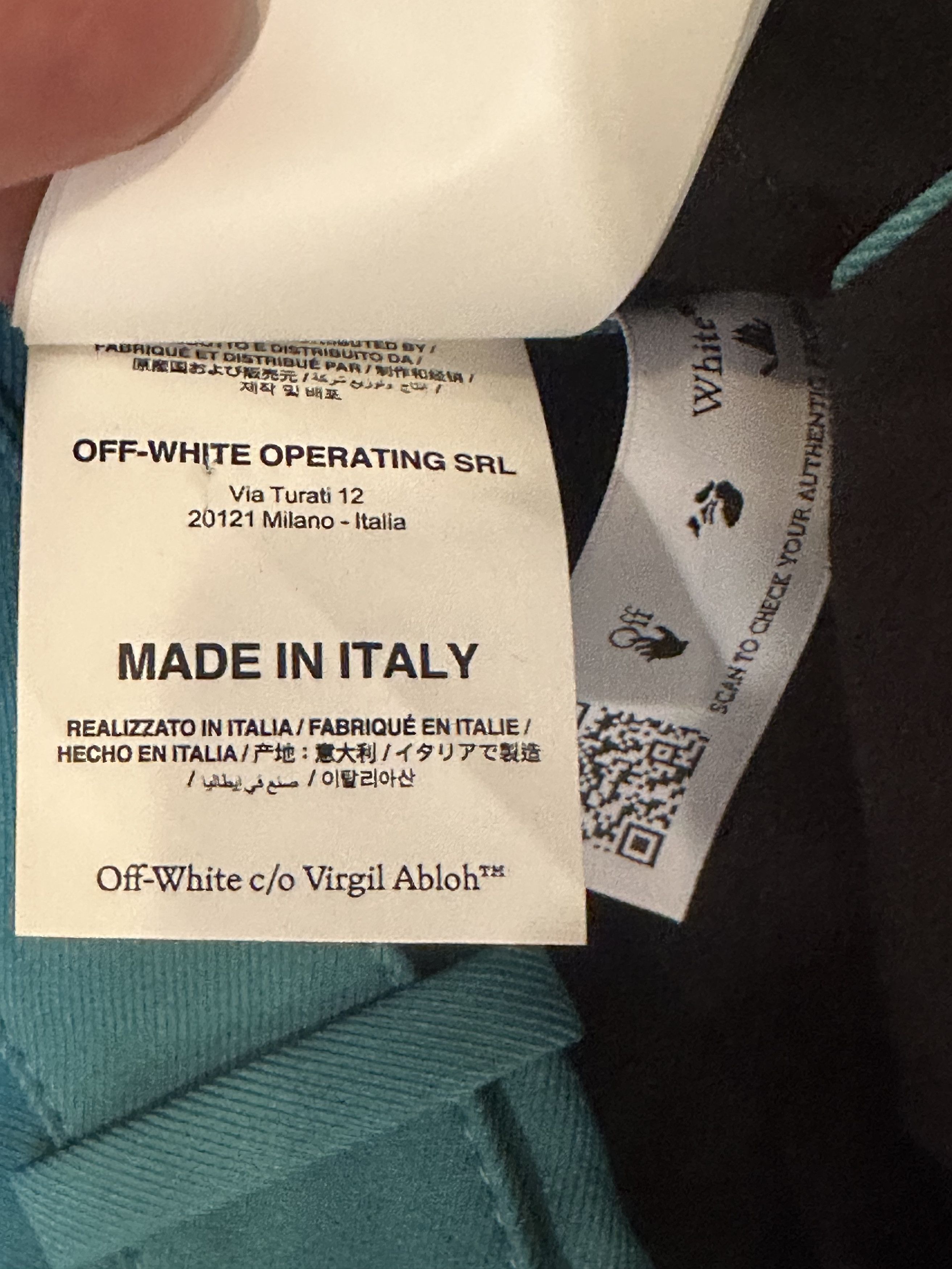 Off-White [🔥🔥Grail🔥🔥] Off-White Rhinestone Pants [RRP $3,590] Size US 30 / EU 46 - 15 Thumbnail