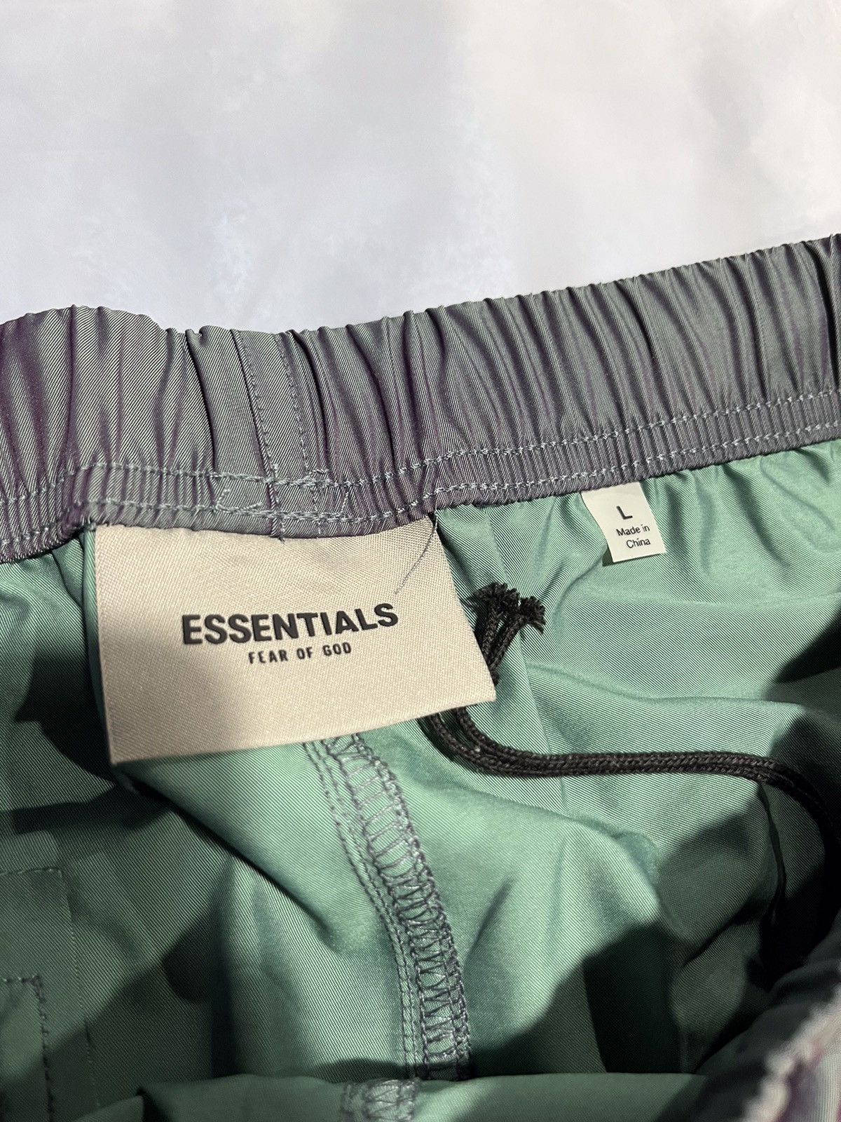 Essentials Fear of God Essentials Iridescent Track Pants Size US 35 - 12 Thumbnail