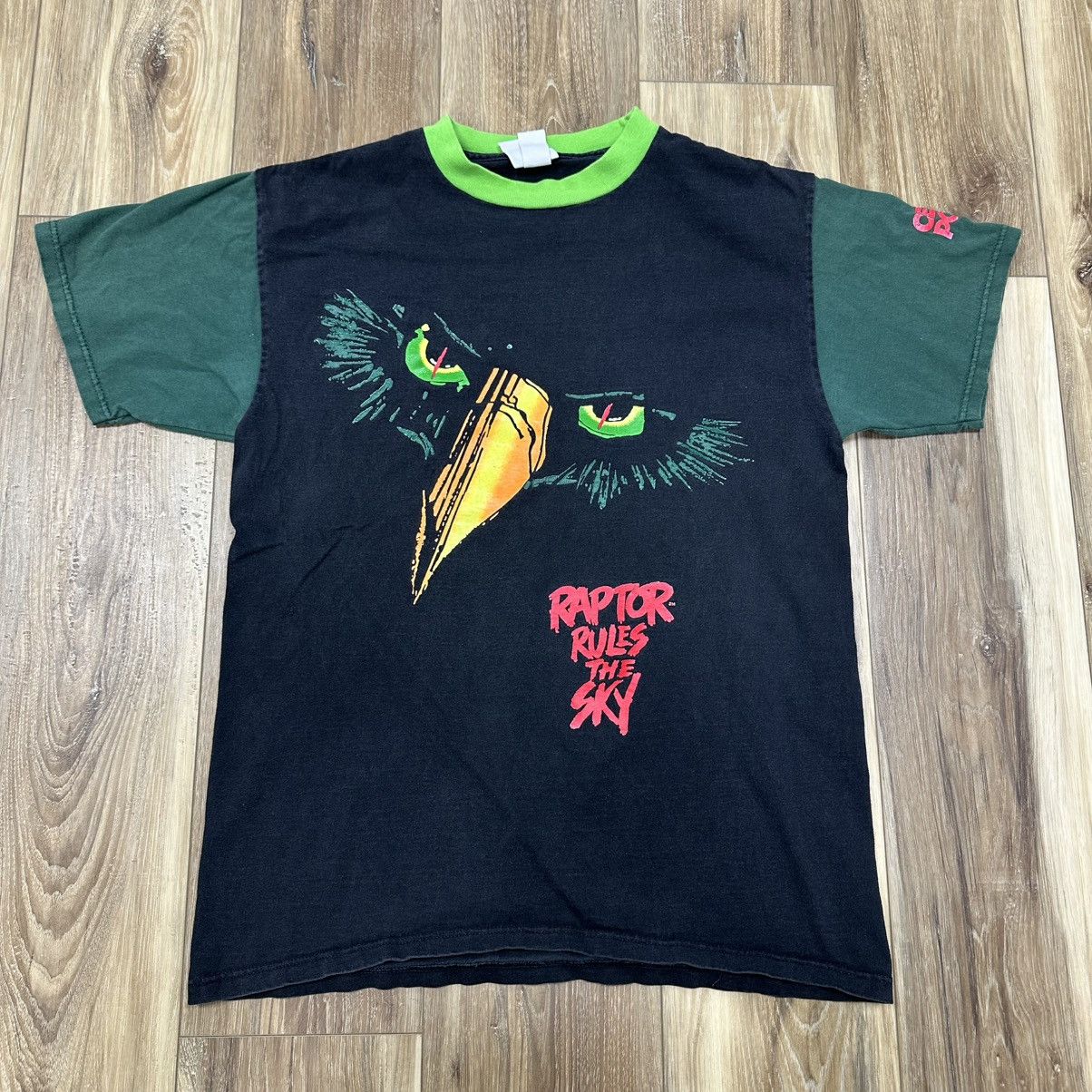 Vintage Vintage Cedar Point Raptor Rollercoaster Shirt Made in USA L Size US L / EU 52-54 / 3 - 1 Thumbnail