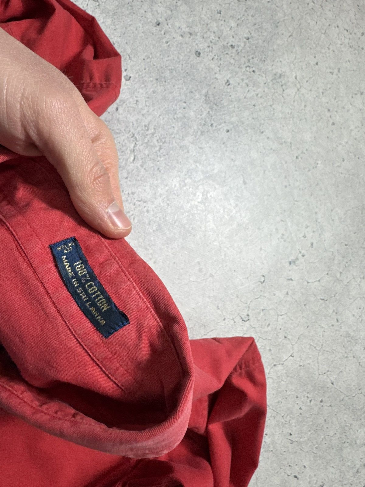 Chaps Ralph Lauren Chap Ralph Lauren Vintage 90’s Button Up Shirt Size M Red Size US M / EU 48-50 / 2 - 5 Thumbnail