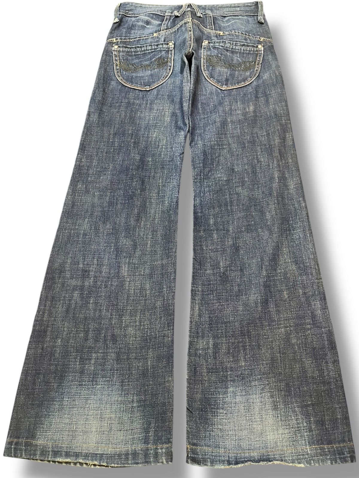 Thom Sweeney Vintage Sweet Camel Flare Bootcut Denim Size US 29 - 6 Thumbnail