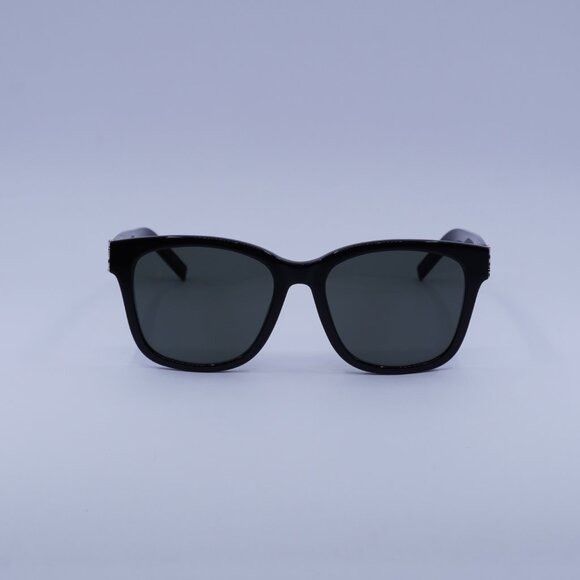 Saint Laurent Paris Saint Laurent SLM68 001 Sunglasses Black Square Frame Size ONE SIZE - 3 Thumbnail