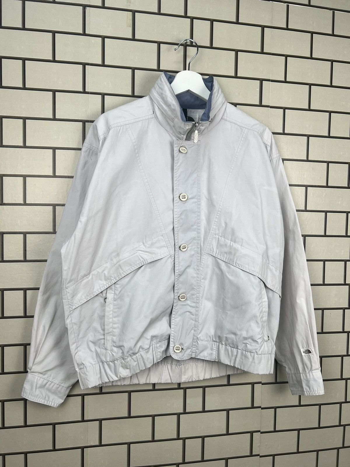 The North Face × Vintage The North Face Zipper With Button Style Jacket Size US L / EU 52-54 / 3 - 2 Thumbnail
