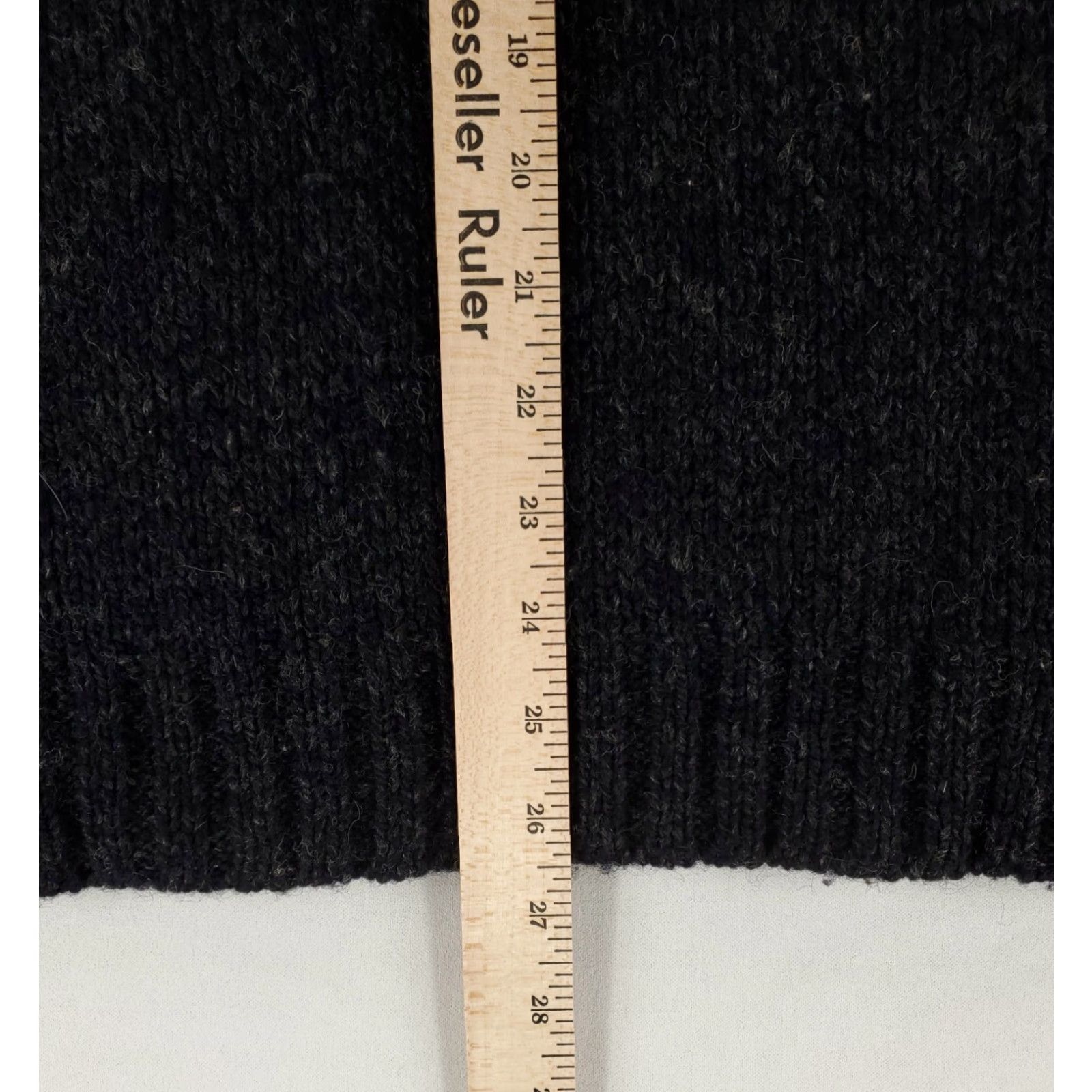 Abercrombie & Fitch VINTAGE Abercrombie & Fitch Sweater 90s 100% Wool Long Sleeve Black Mens XL Pullover Size US XL / EU 56 / 4 - 5 Thumbnail