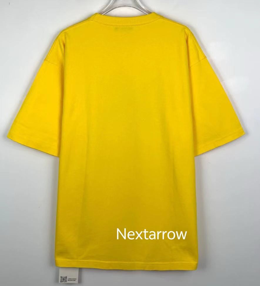 Balenciaga Balenciaga logo letter printed round neck yellow short sle Size US XS / EU 42 / 0 - 2 Thumbnail
