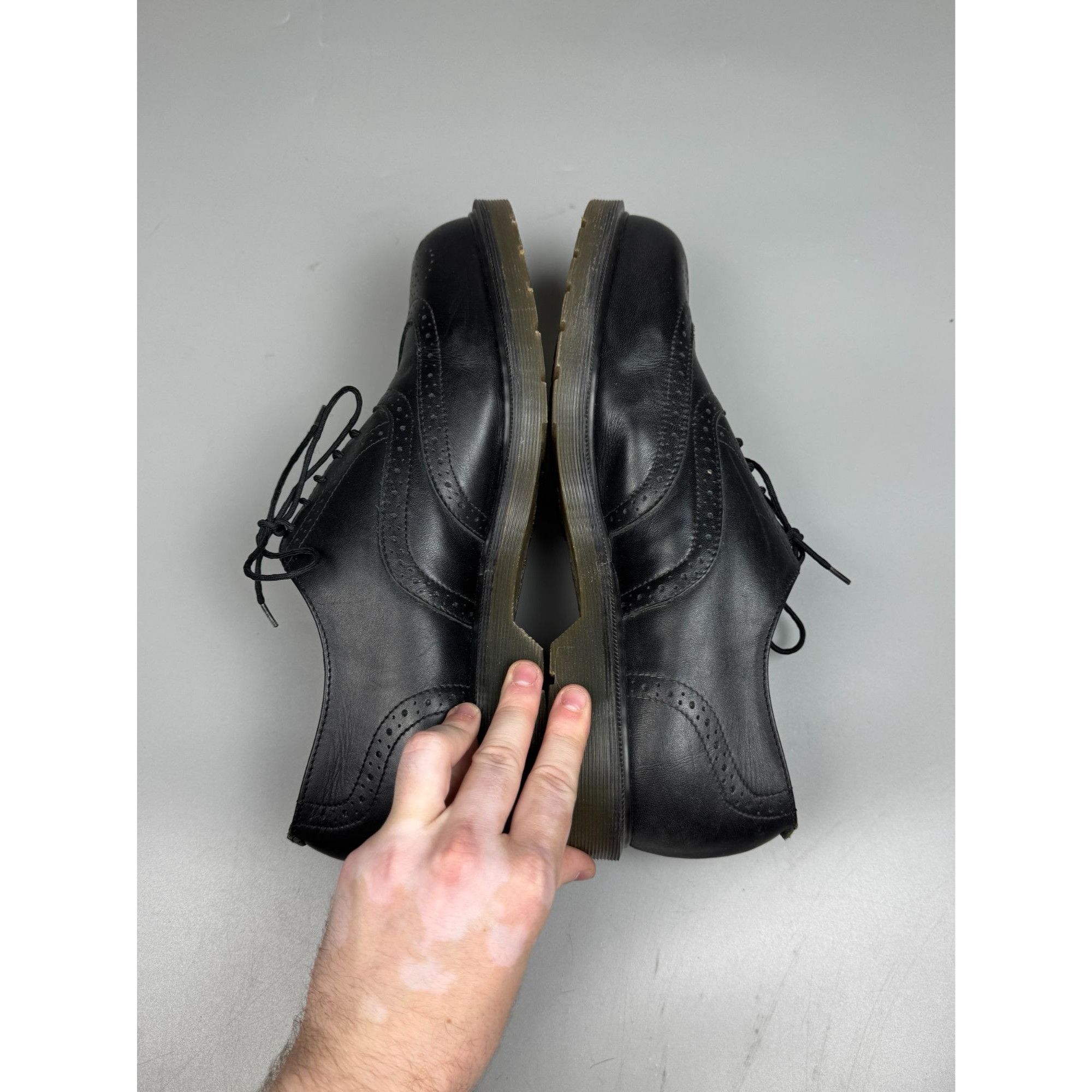 Dr. Martens Vintage Dr. Martens 90s Made In England 9475 Wingtip Brogues Size US 13 / EU 46 - 9 Thumbnail