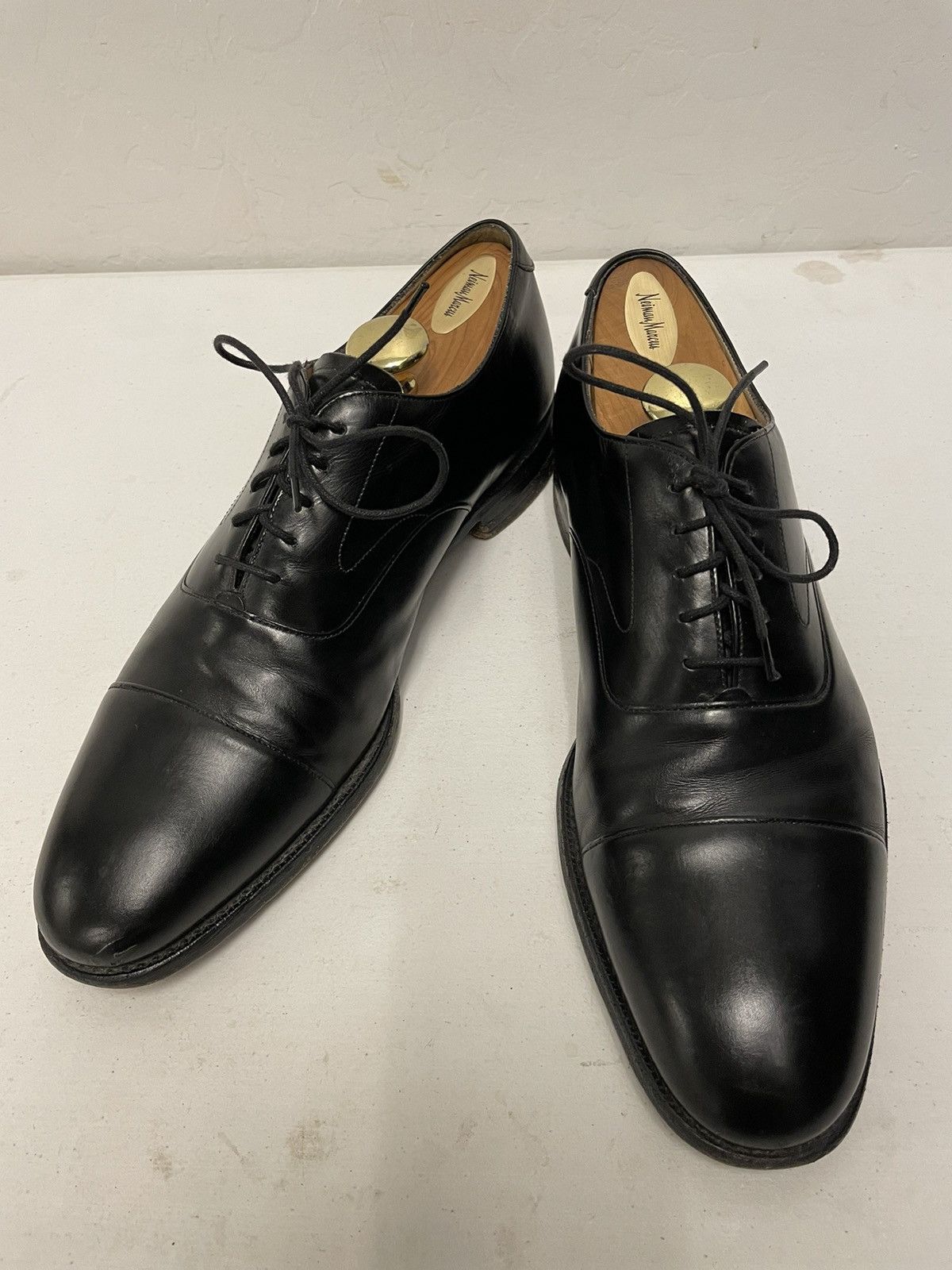 Cole Haan × Vintage Lace Up Leather Cap Toe Oxfords Size US 9.5 / EU 42-43 - 1 Thumbnail