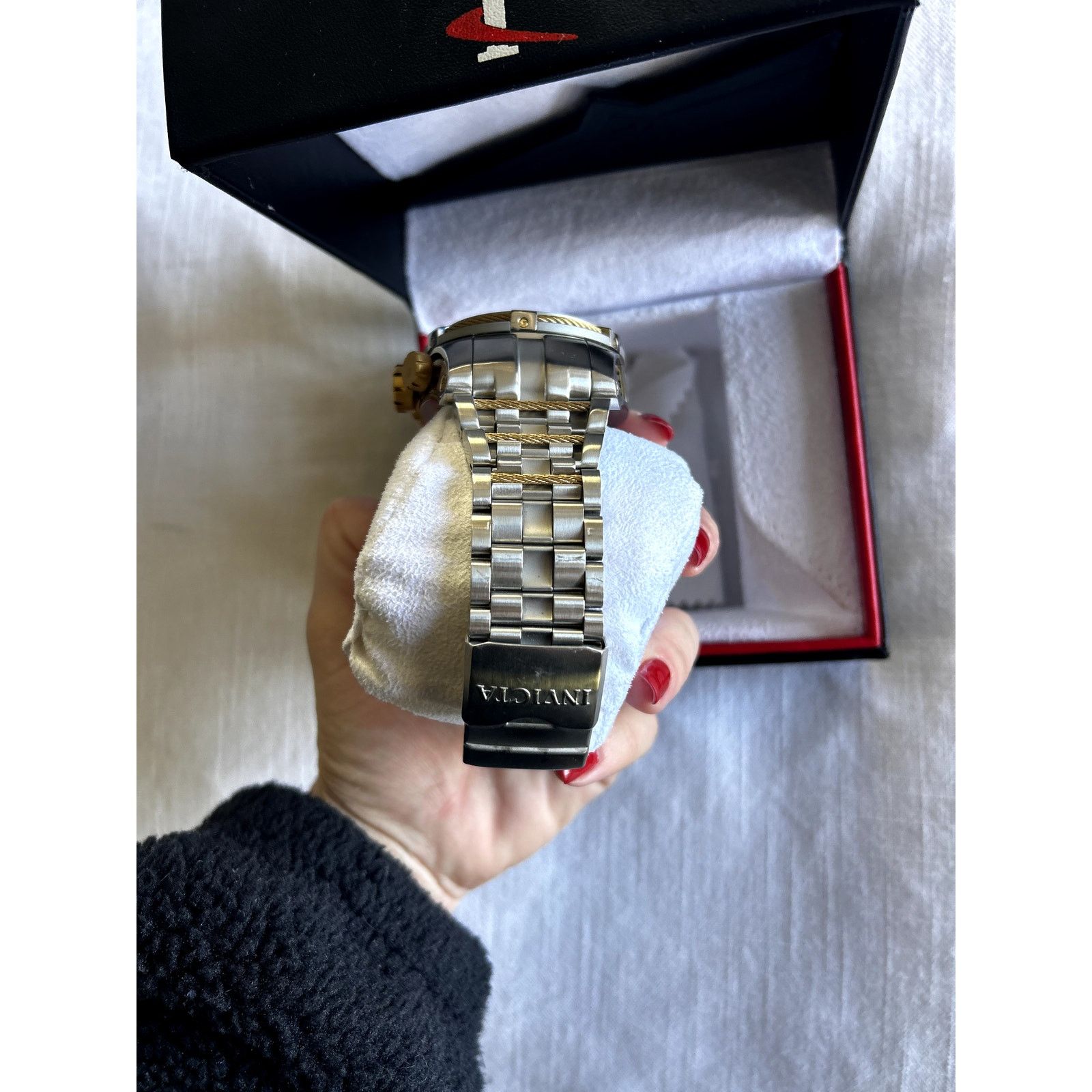 Invicta Invicta Reserve Bolt Zeus Jason Taylor silver/gold watch Size ONE SIZE - 9 Thumbnail