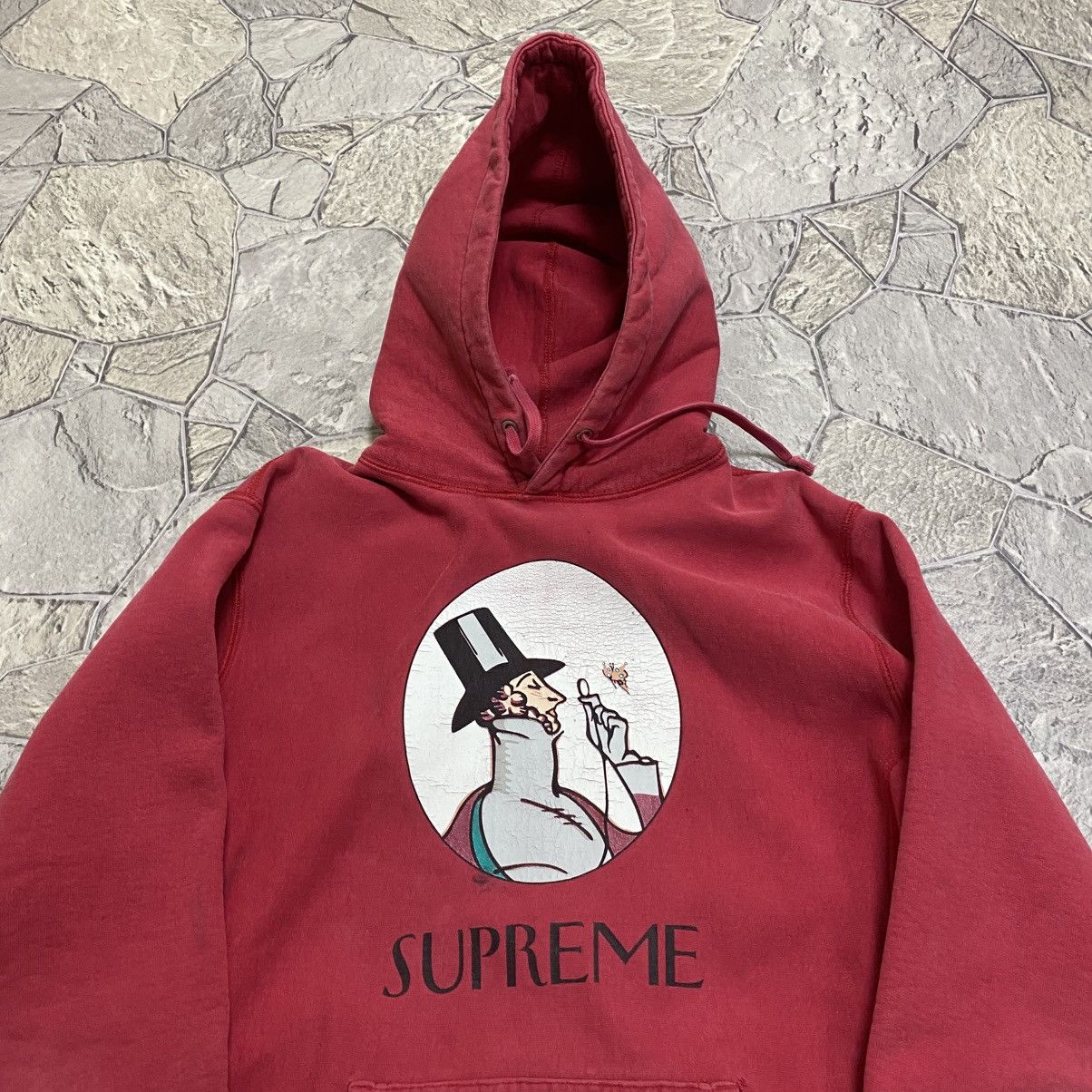Supreme Supreme Hoodie Big Logo Red Size US M / EU 48-50 / 2 - 4 Thumbnail