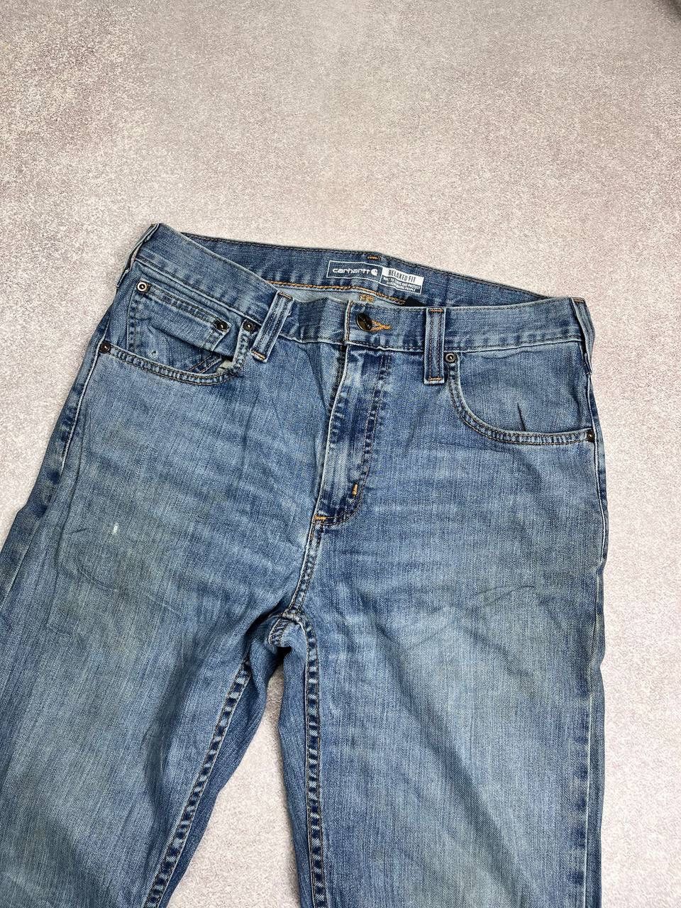 Carhartt × Vintage Vintage Carhartt Distressed Relaxed Fit Jeans Y2K 30 Size US 30 / EU 46 - 4 Thumbnail