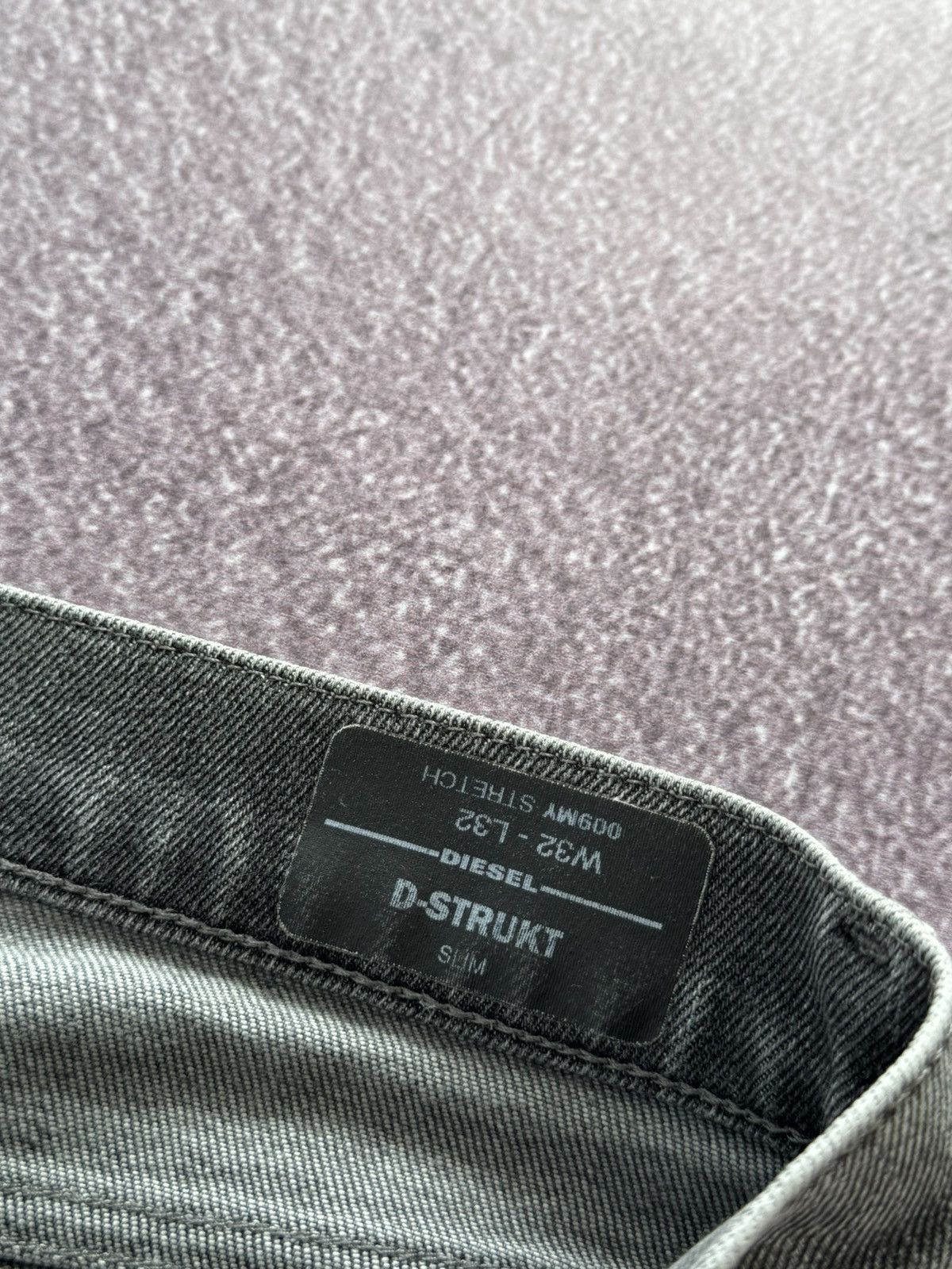 Diesel Diesel Y2K D-Struct Faded Look Denim Jeans Size US 32 / EU 48 - 13 Thumbnail