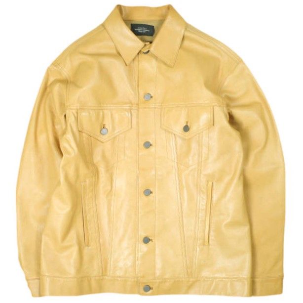 Other Other UNUSED Horse Leather Jacket Leather Outerwear US2113 DUTY FREE for USA Size ONE SIZE - 1 Thumbnail