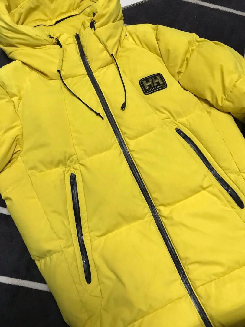 Helly Hansen × Vintage STEAL💥Helly Hansen Duck Down Yellow Puffer Jacket Size US M / EU 48-50 / 2 - 8 Thumbnail