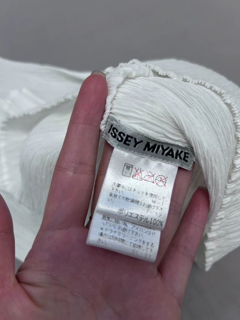 Issey Miyake Issey Miyake White toothpick top Size M / US 6-8 / IT 42-44 - 4 Thumbnail