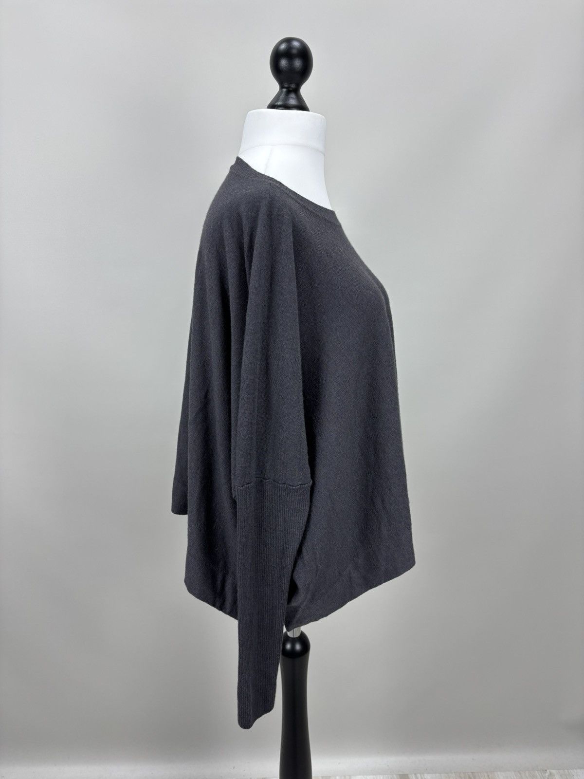Rundholz Womens wool sweater Rundholz Black Label Size S Color Gray Size S / US 4 / IT 40 - 4 Thumbnail