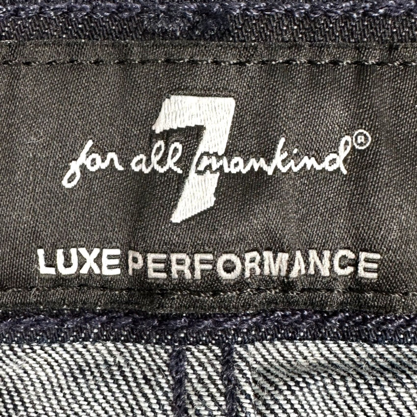 7 For All Mankind 7 For All Mankind Slimmy Luxe Performance Jeans Mens 40 Blue Slim Straight Denim Size US 40 / EU 56 - 3 Thumbnail