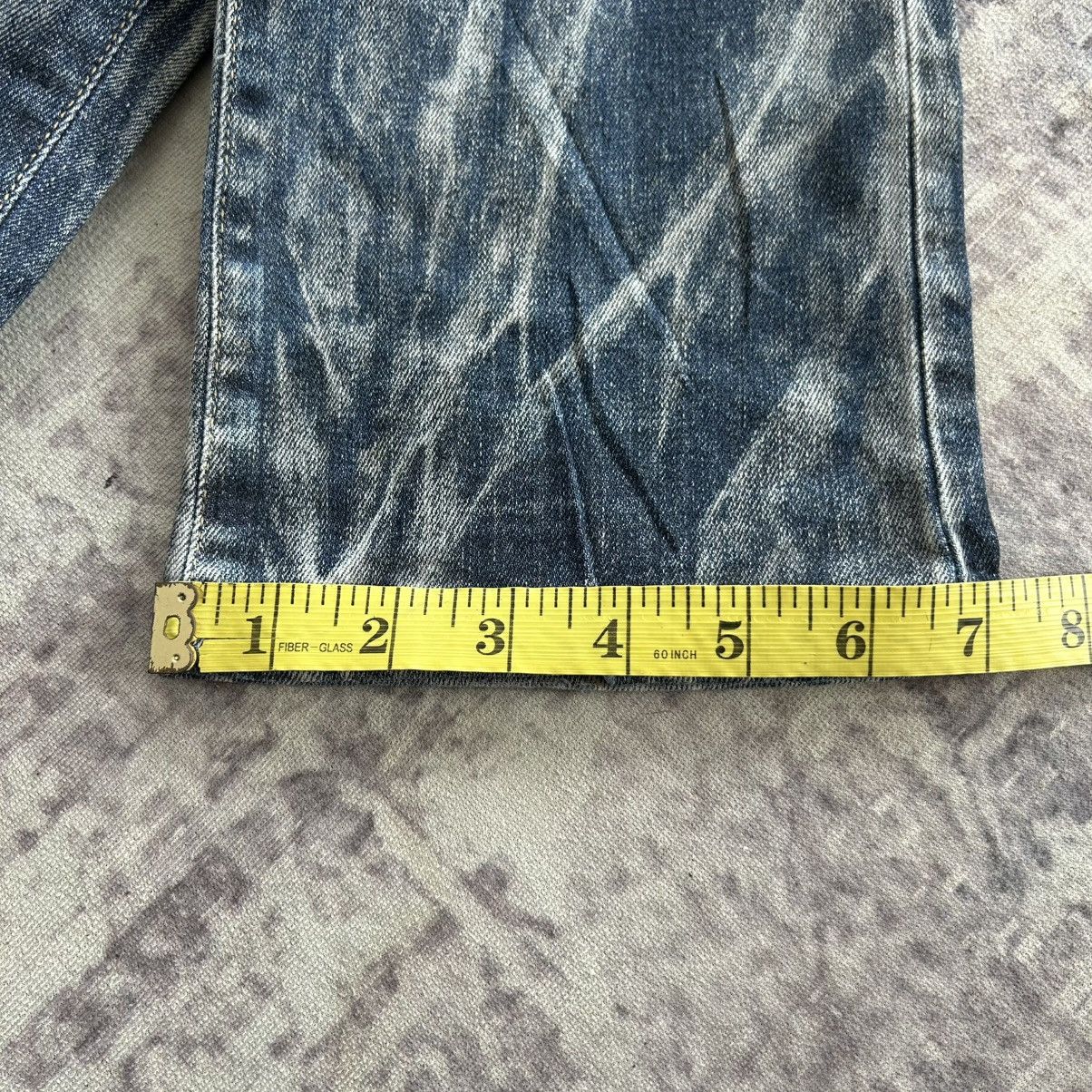 If Six Was Nine Rockstar Tornado Mart Acid Wash Jeans Size US 31 - 19 Thumbnail