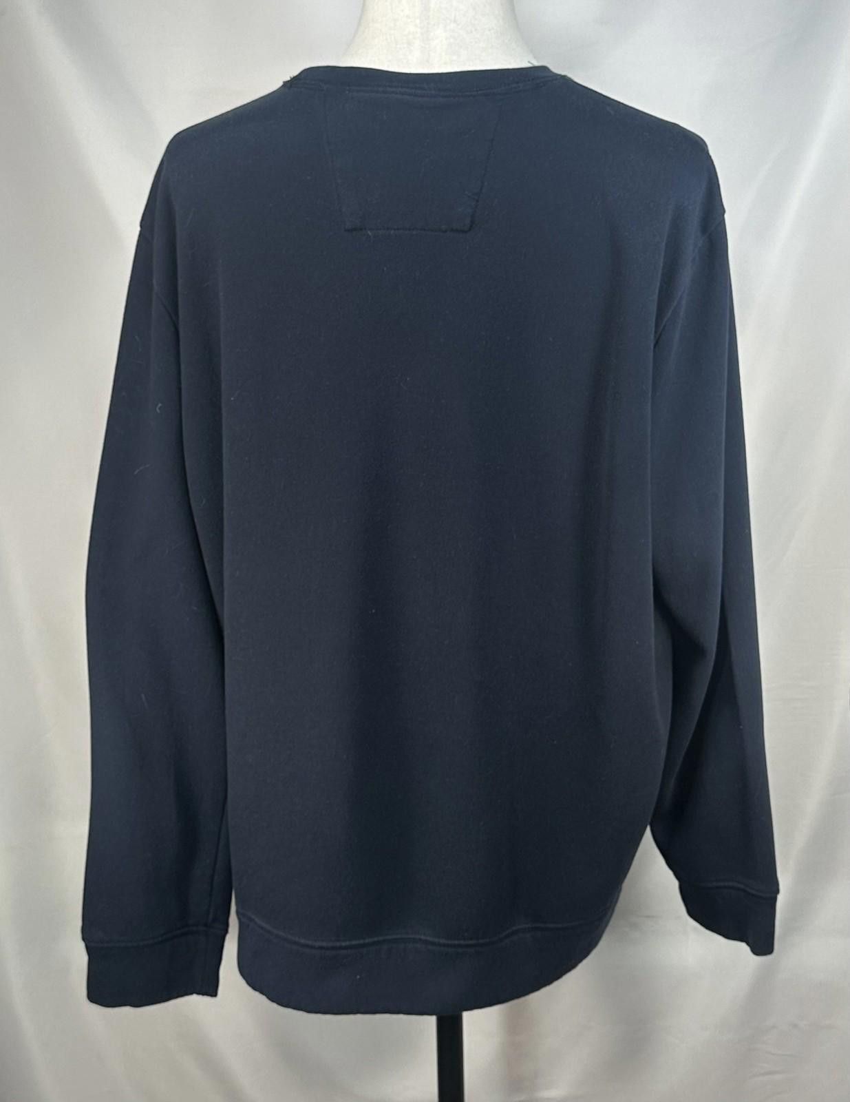 Nautica Nautica Fleece Pullover Logo Sweatshirt Blue Mens XL Size US XL / EU 56 / 4 - 2 Thumbnail