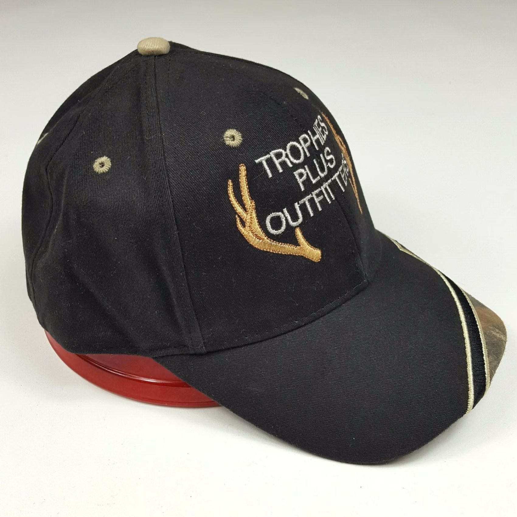 Vintage VINTAGE Deer Hunting Plus Outdoor Camo Black Snapback Adjustable Cap Hat 90s Men OC Baseball Cap Strapback Brethable Embroidered Hat Size ONE SIZE - 3 Thumbnail